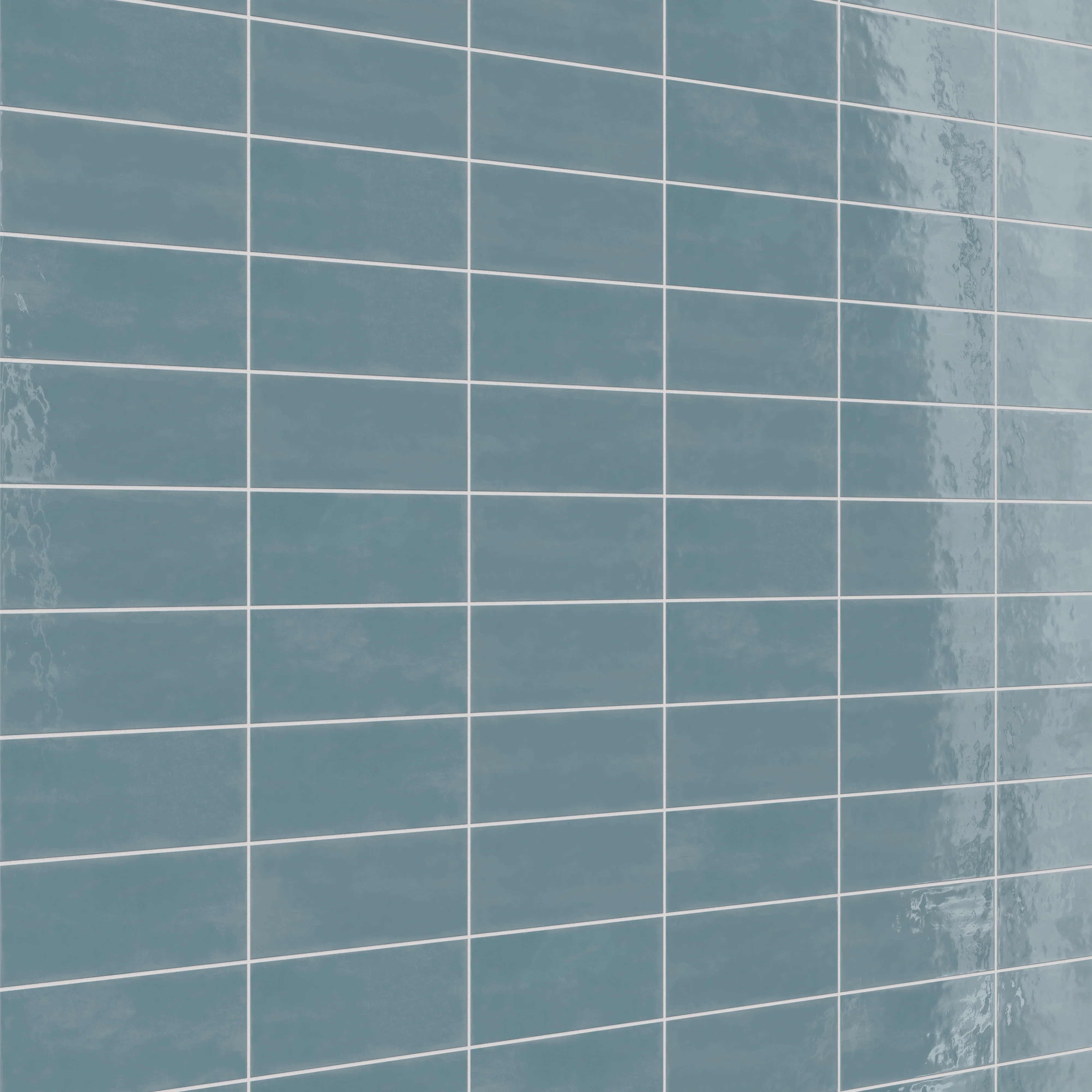 Josie 4 x 10 Glossy Ceramic Tile in Ocean - Image 7