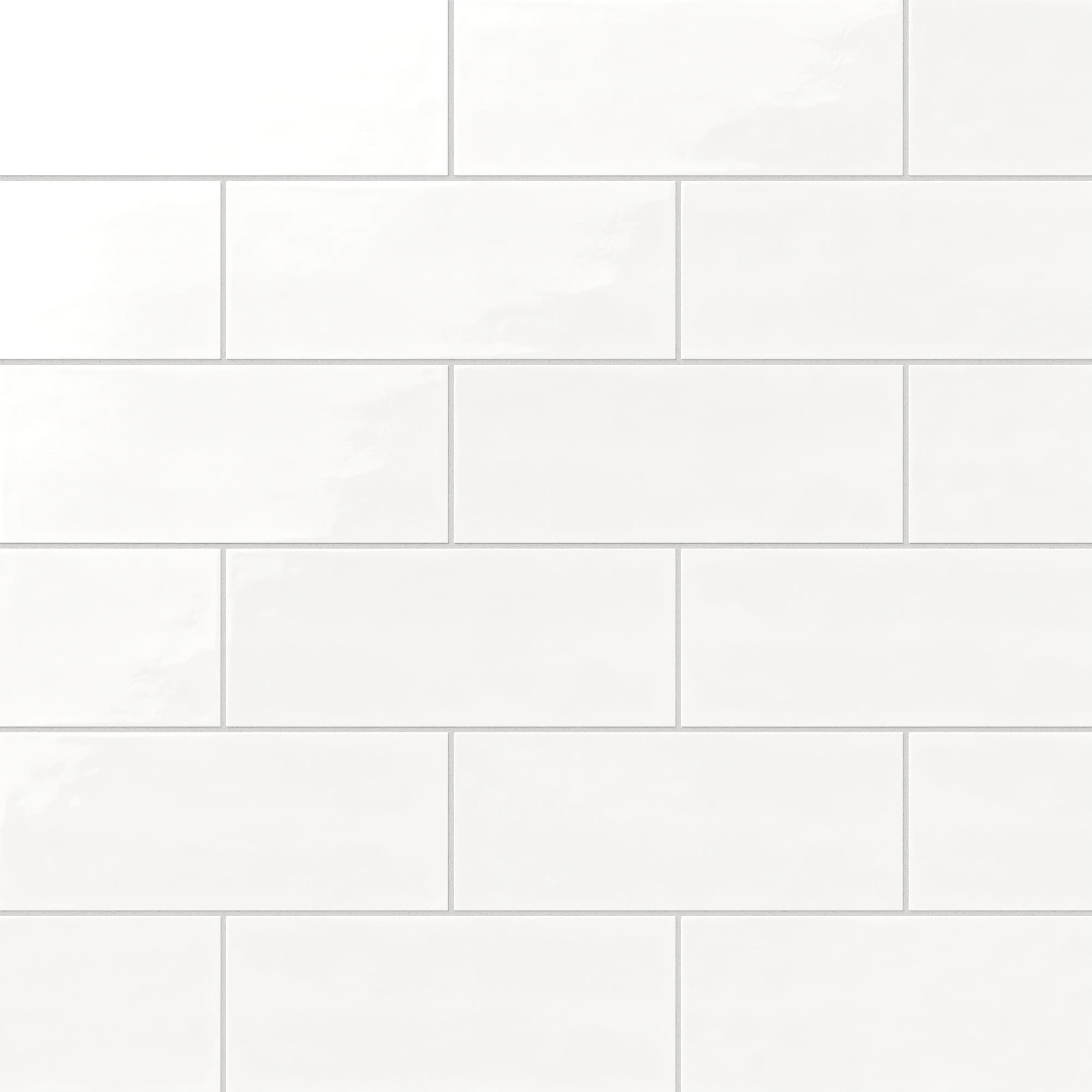 Josie 4 x 10 Glossy Ceramic Tile in Pearl