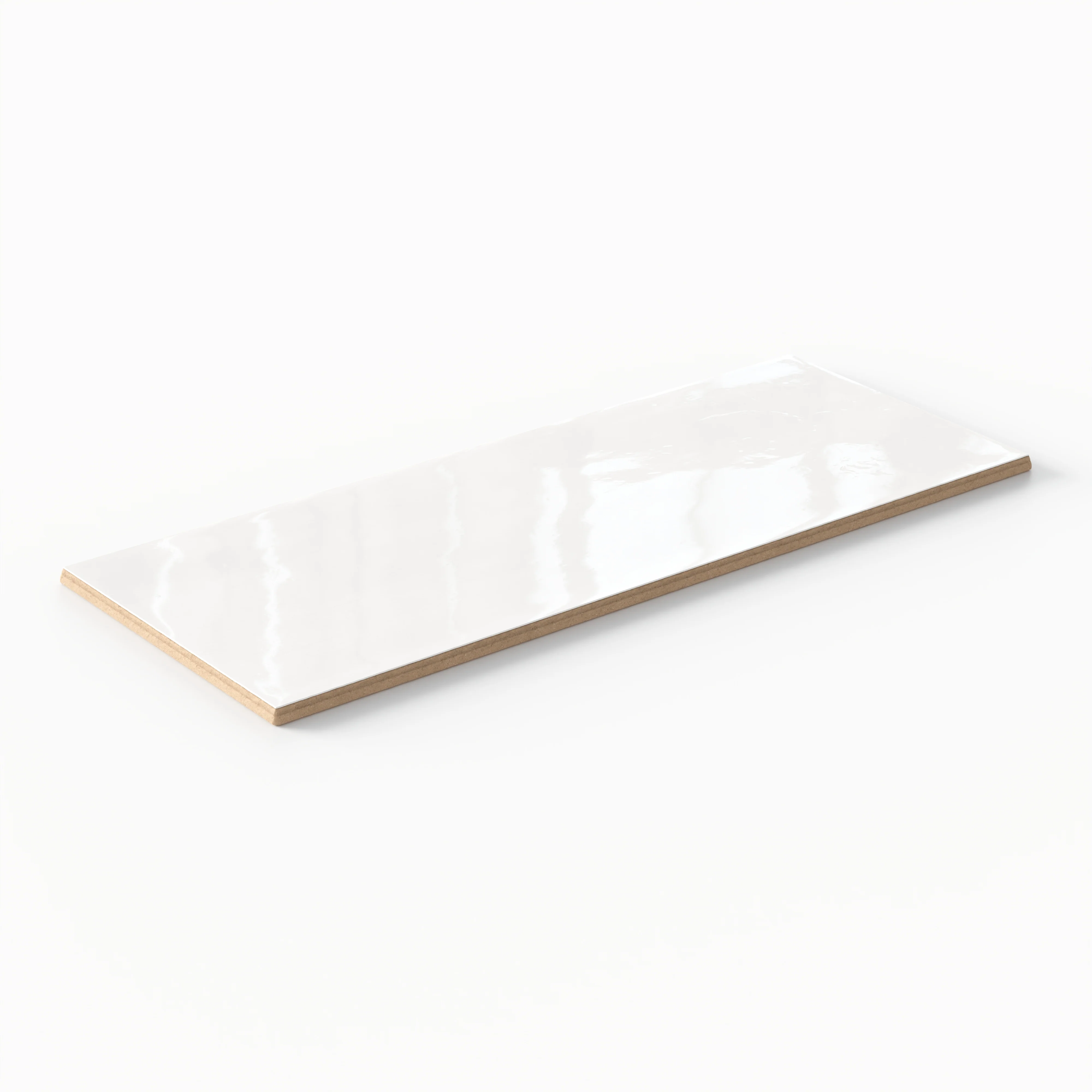 Josie 4 x 10 Glossy Ceramic Tile in Pearl - Image 4