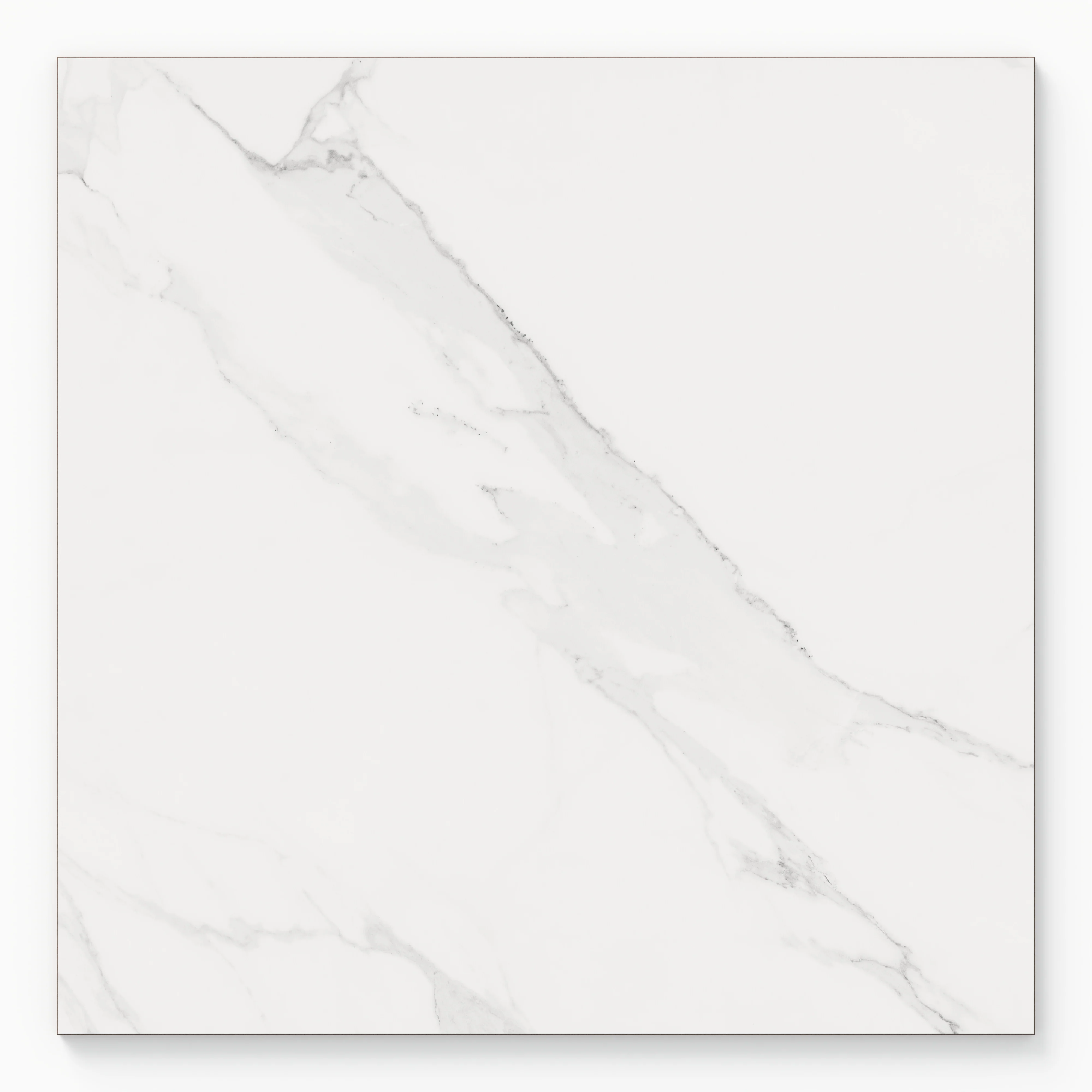 Julianna 24 x 24 Polished Porcelain Tile in Carrara - Image 3