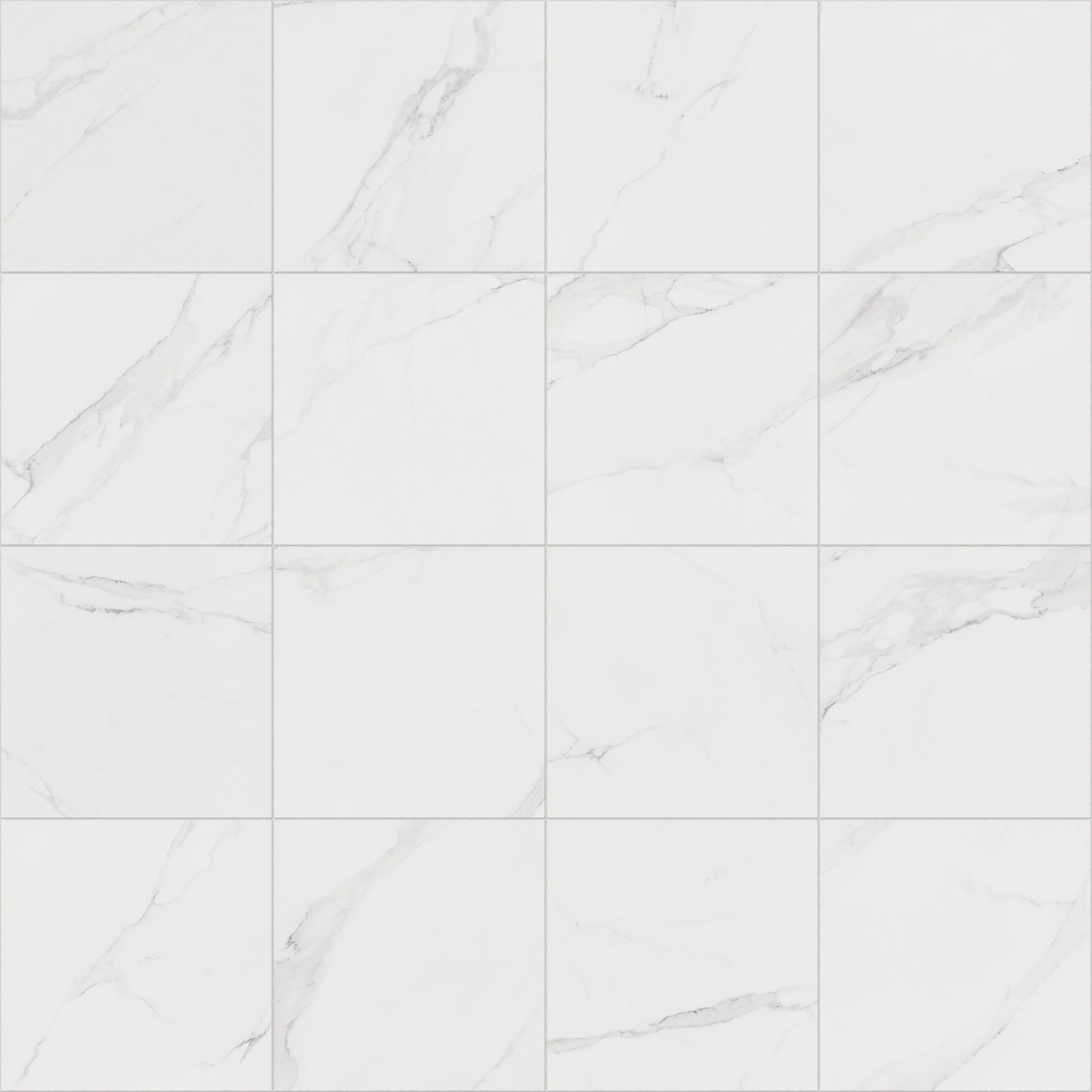 Julianna 24 x 24 Satin Porcelain Tile in Carrara - Image 5