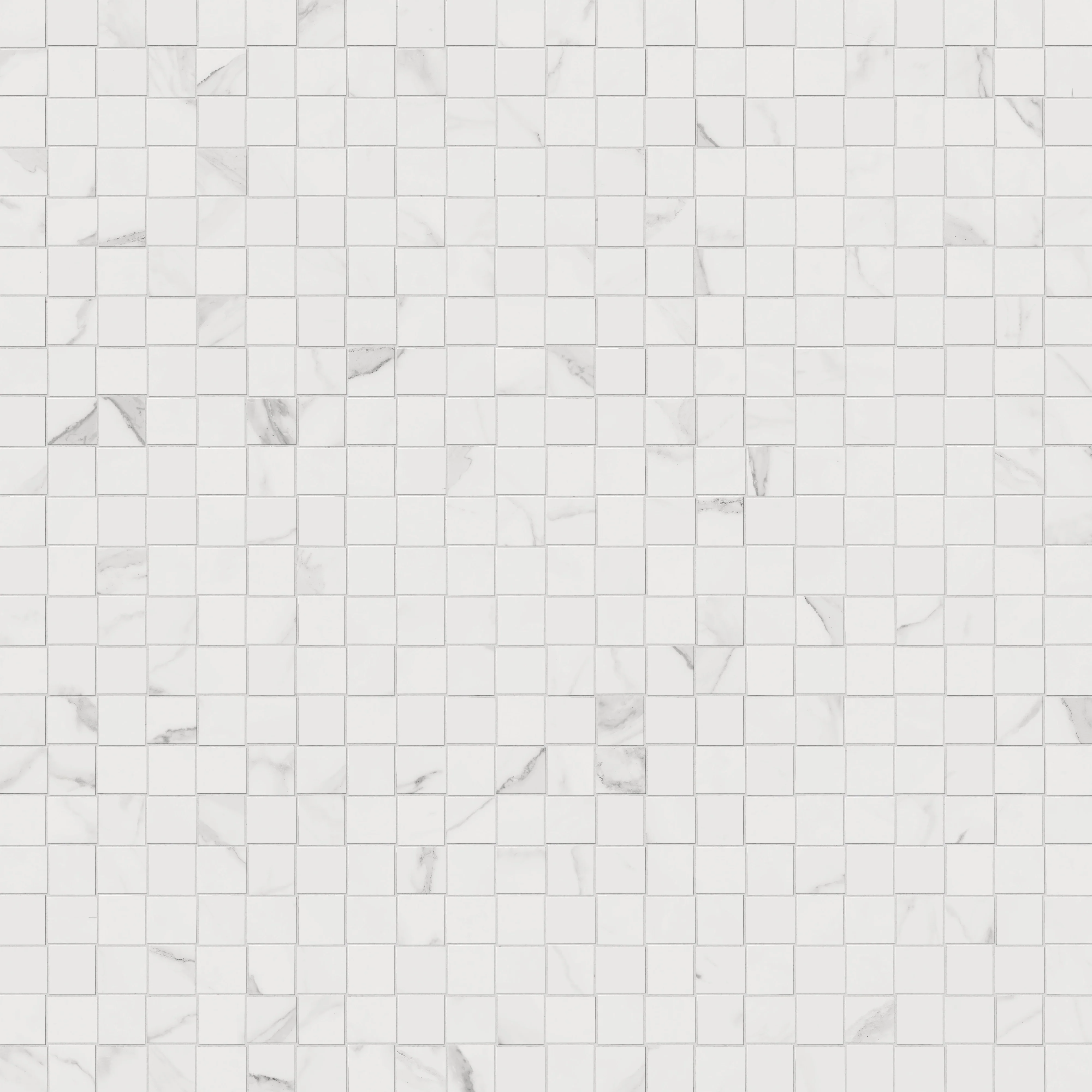 Julianna 2 x 2 Polished Porcelain Mosaic Tile in Carrara - Image 4