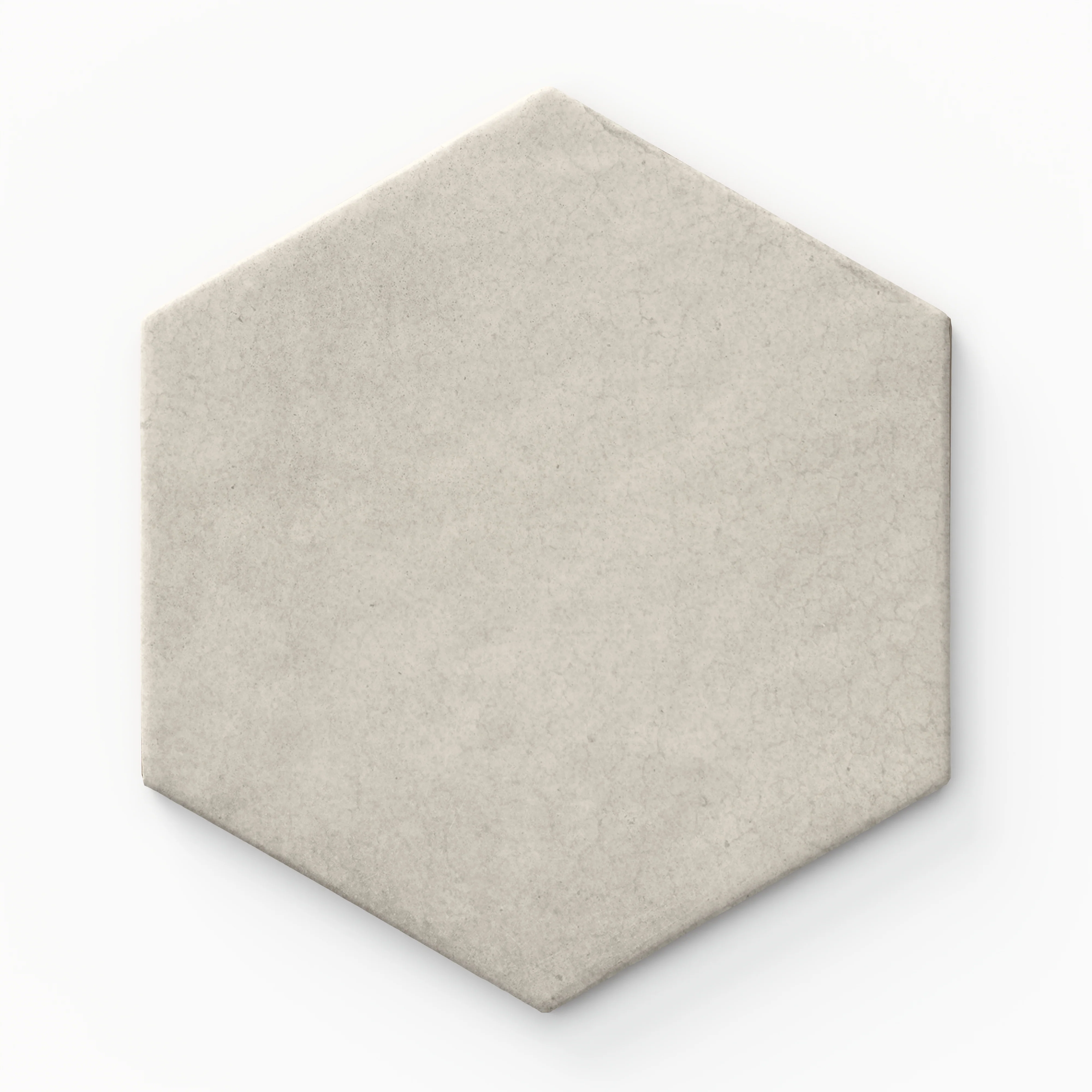 Juliet 7 x 8 Matte Hexagon in Pearl Sample