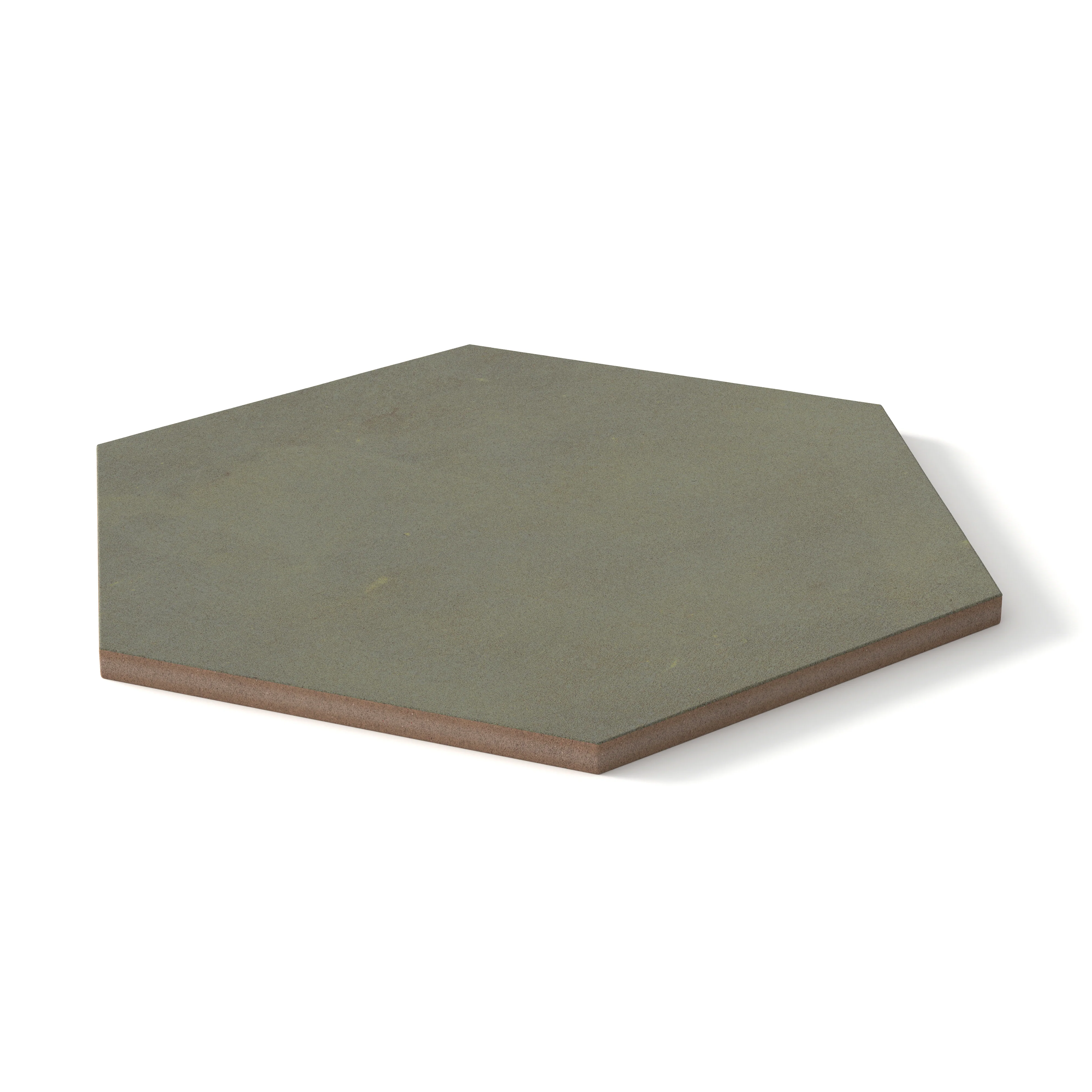 Kai 10 x 10 Matte Porcelain Hexagon Tile in Jade - Image 2