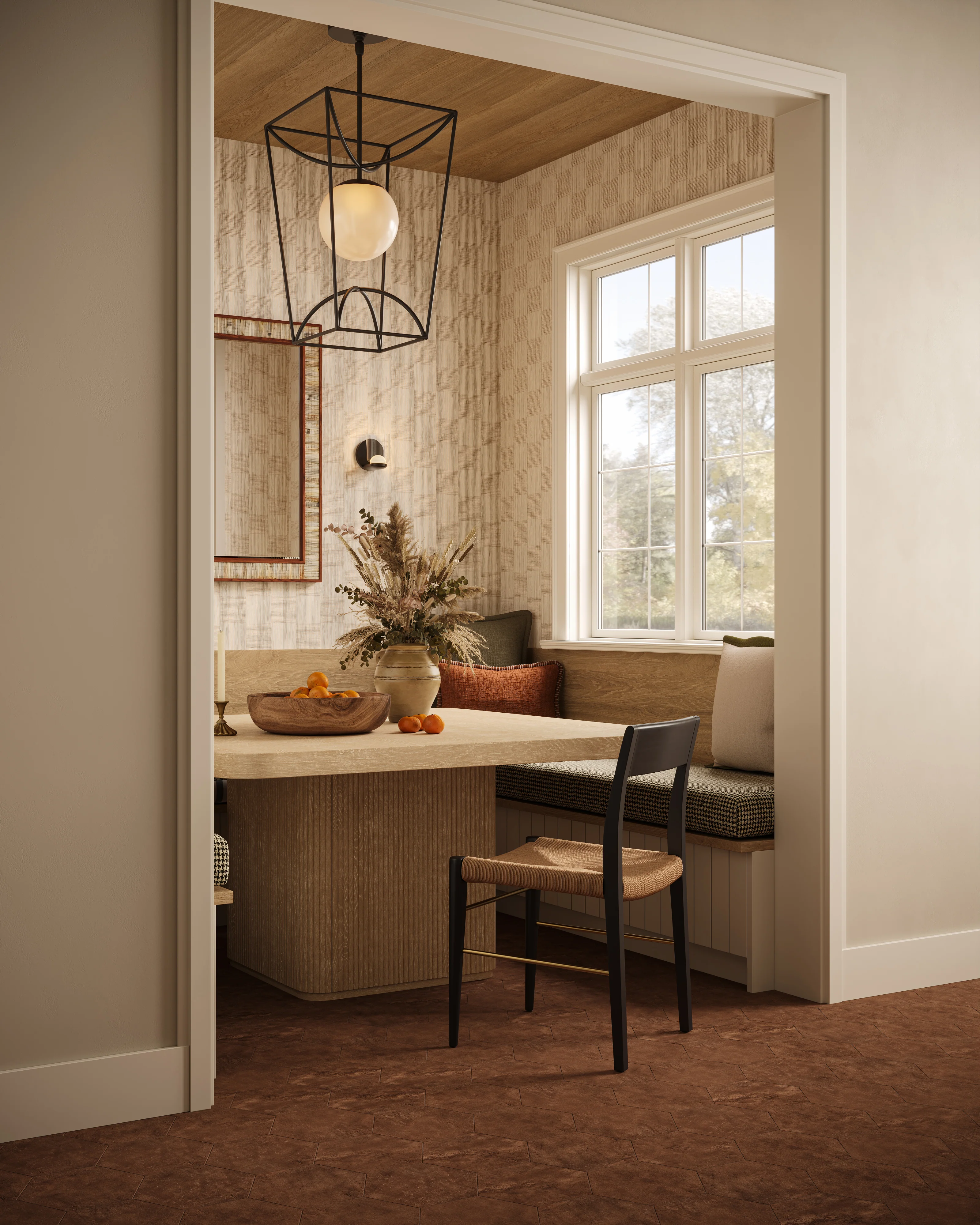 Kai 10 x 10 Matte Porcelain Hexagon Tile in Terracotta - Image 7