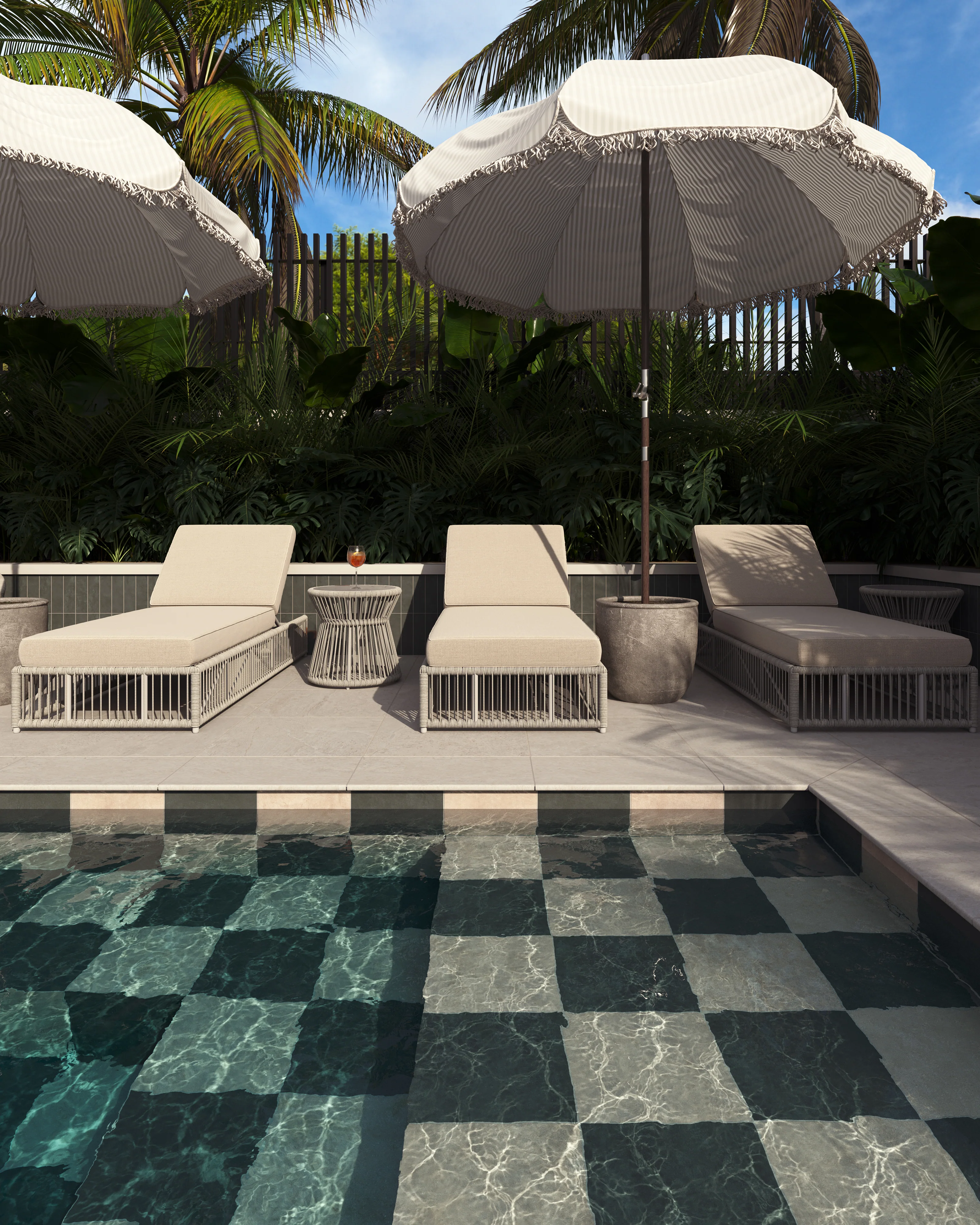 Kai 12 x 12 Matte Porcelain Tile in Alabaster - Image 2