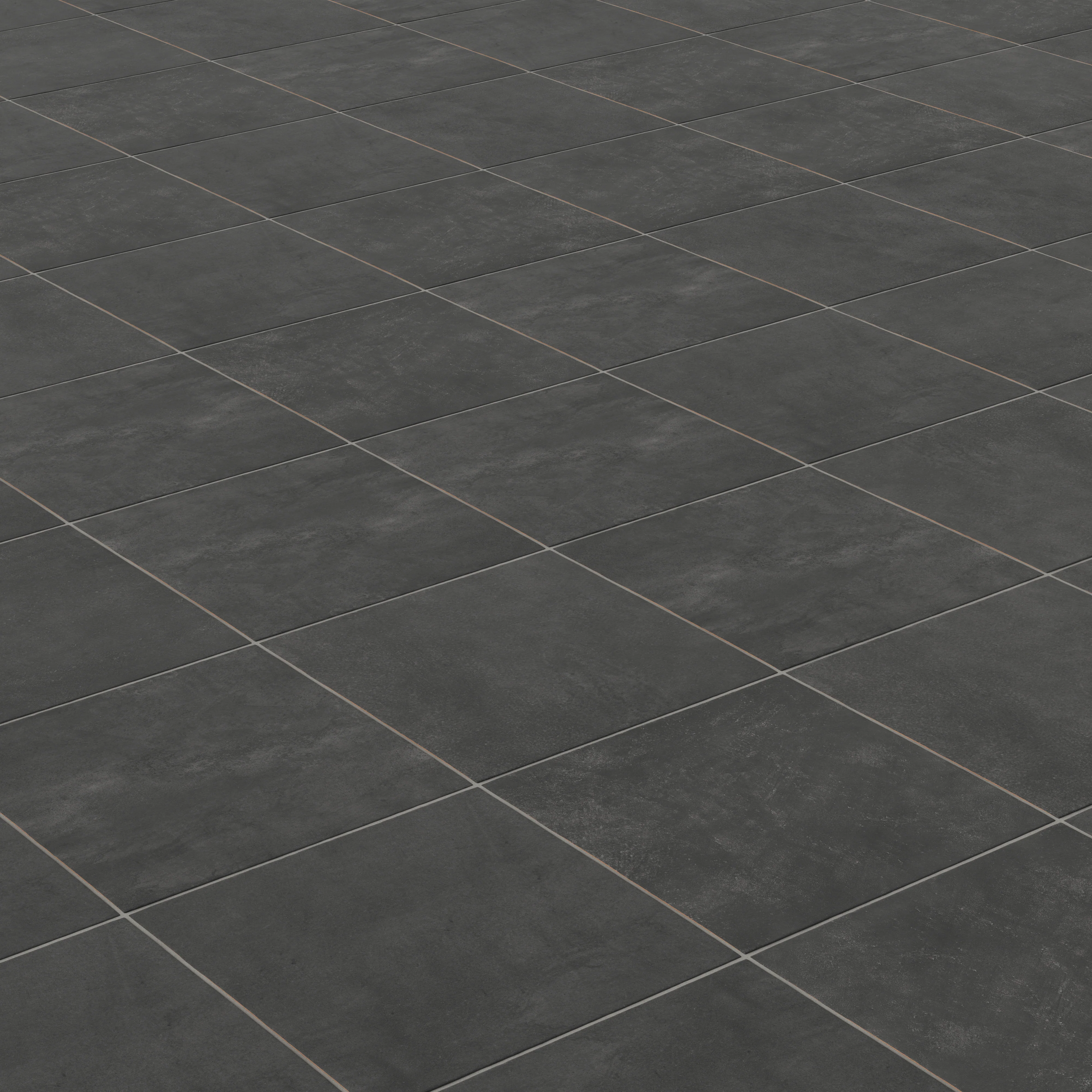 Kai 12 x 12 Matte Porcelain Tile in Moka - Image 4