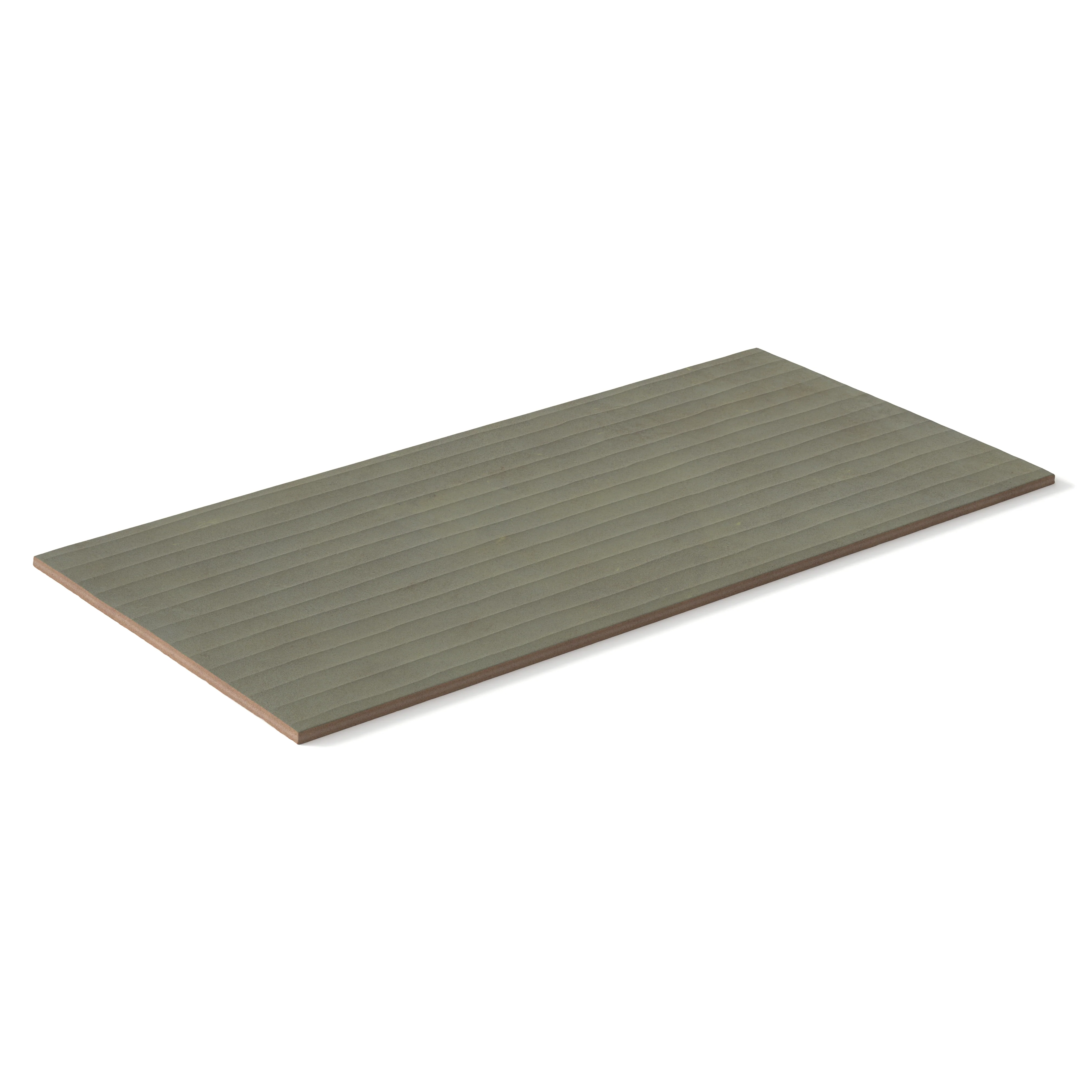 Kai 12 x 24 Fluted Matte Porcelain Tile in Jade - Image 3