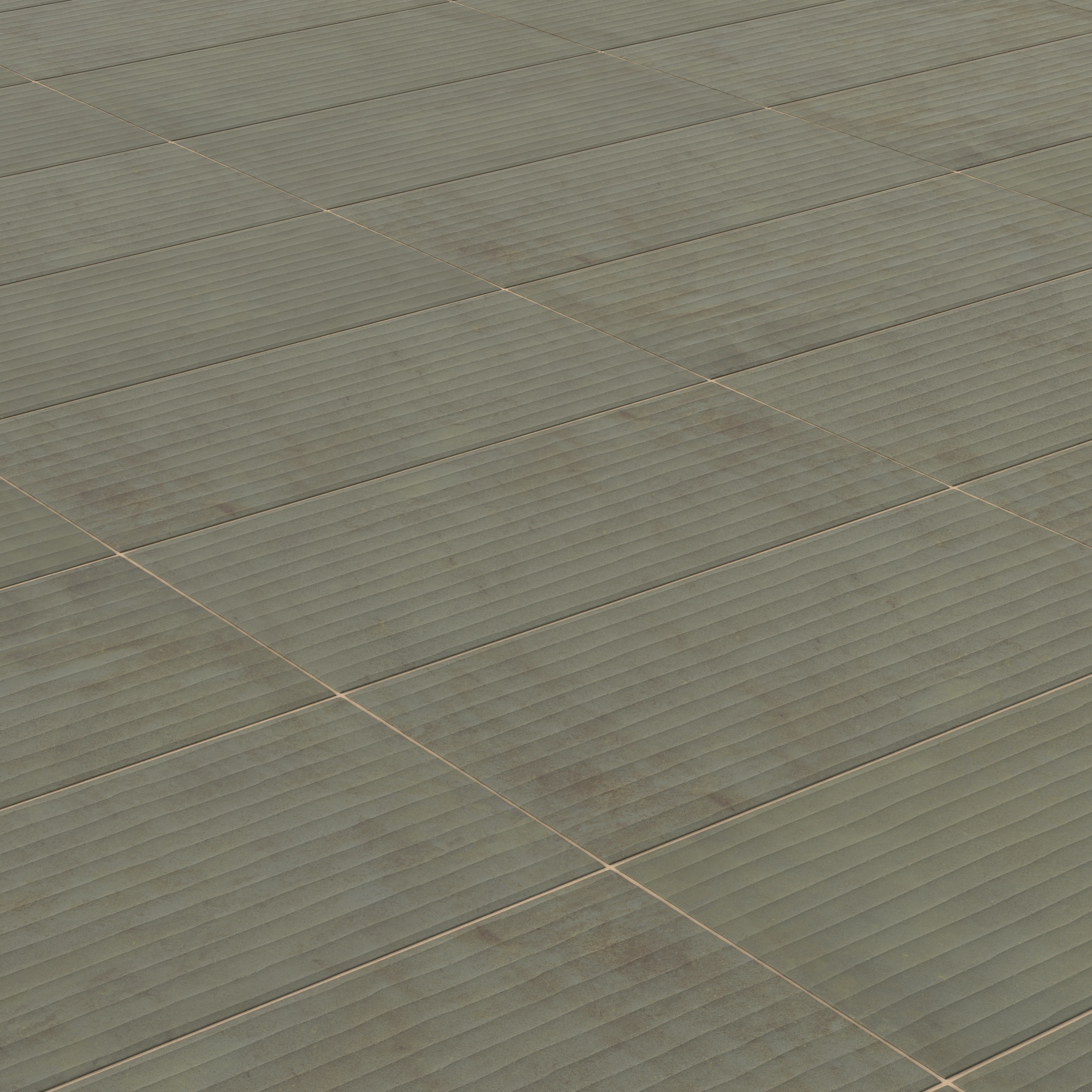 Kai 12 x 24 Fluted Matte Porcelain Tile in Jade - Image 4