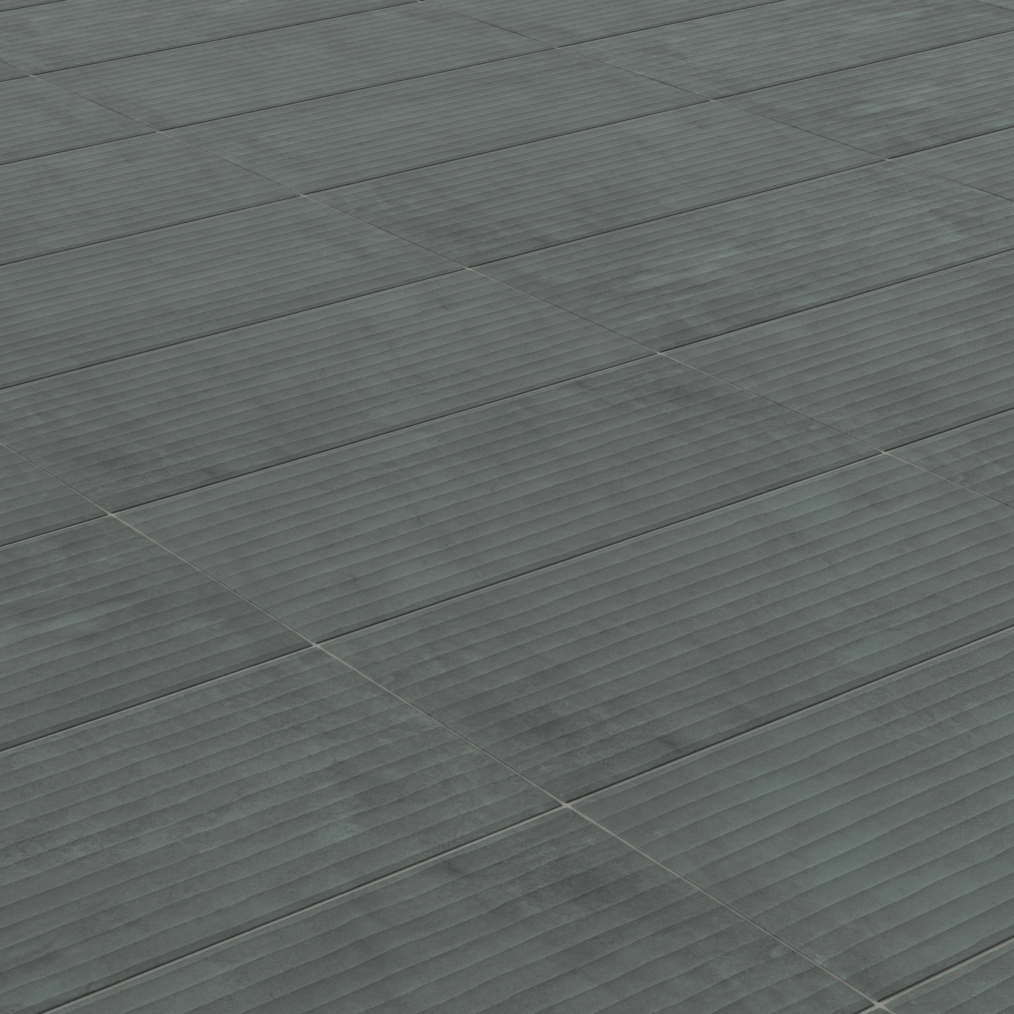 Kai 12 x 24 Fluted Matte Porcelain Tile in Marine - Image 5
