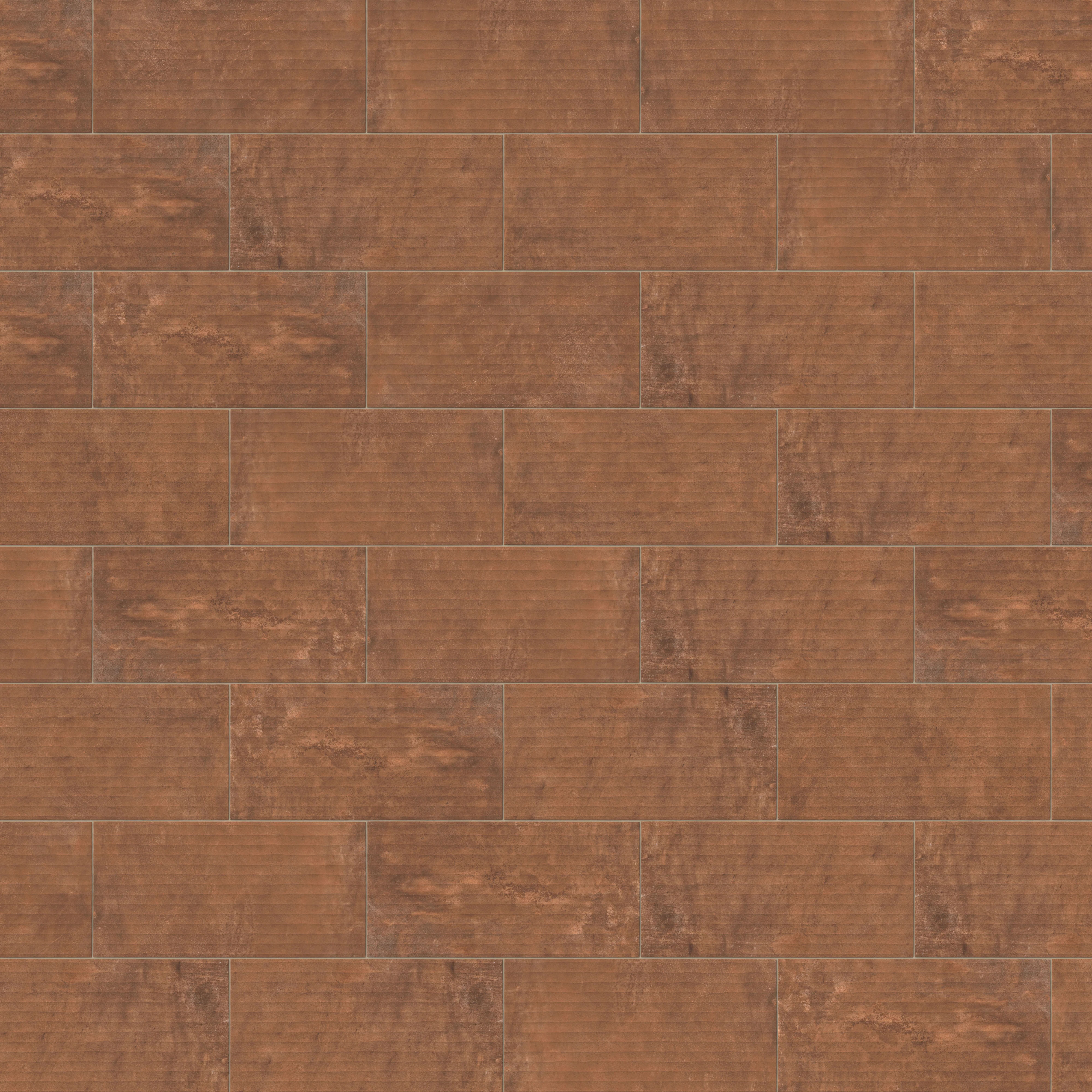 Kai 12 x 24 Fluted Matte Porcelain Tile in Terracotta - Image 9