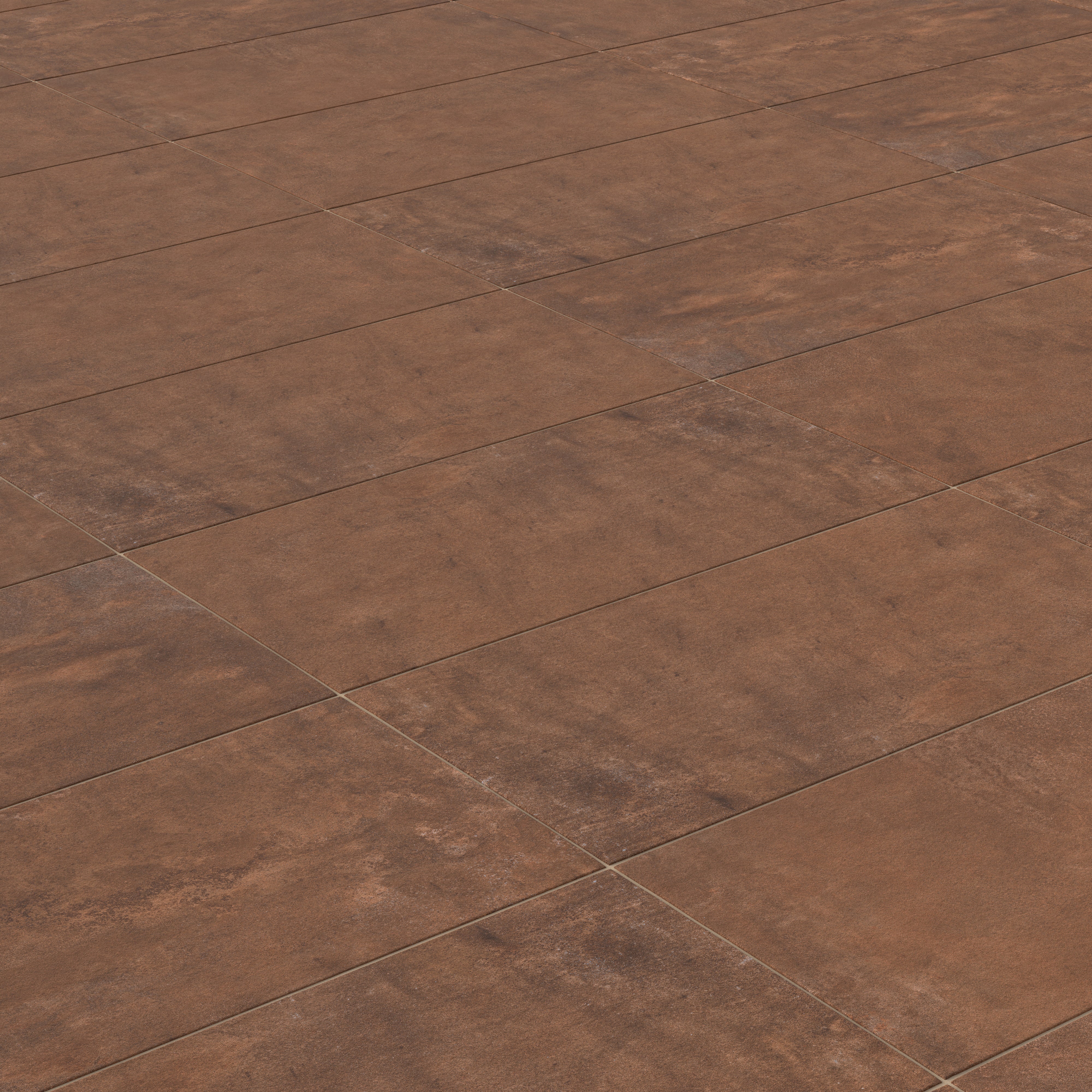 Kai 12 x 24 Grip Porcelain Tile in Terracotta - Image 4