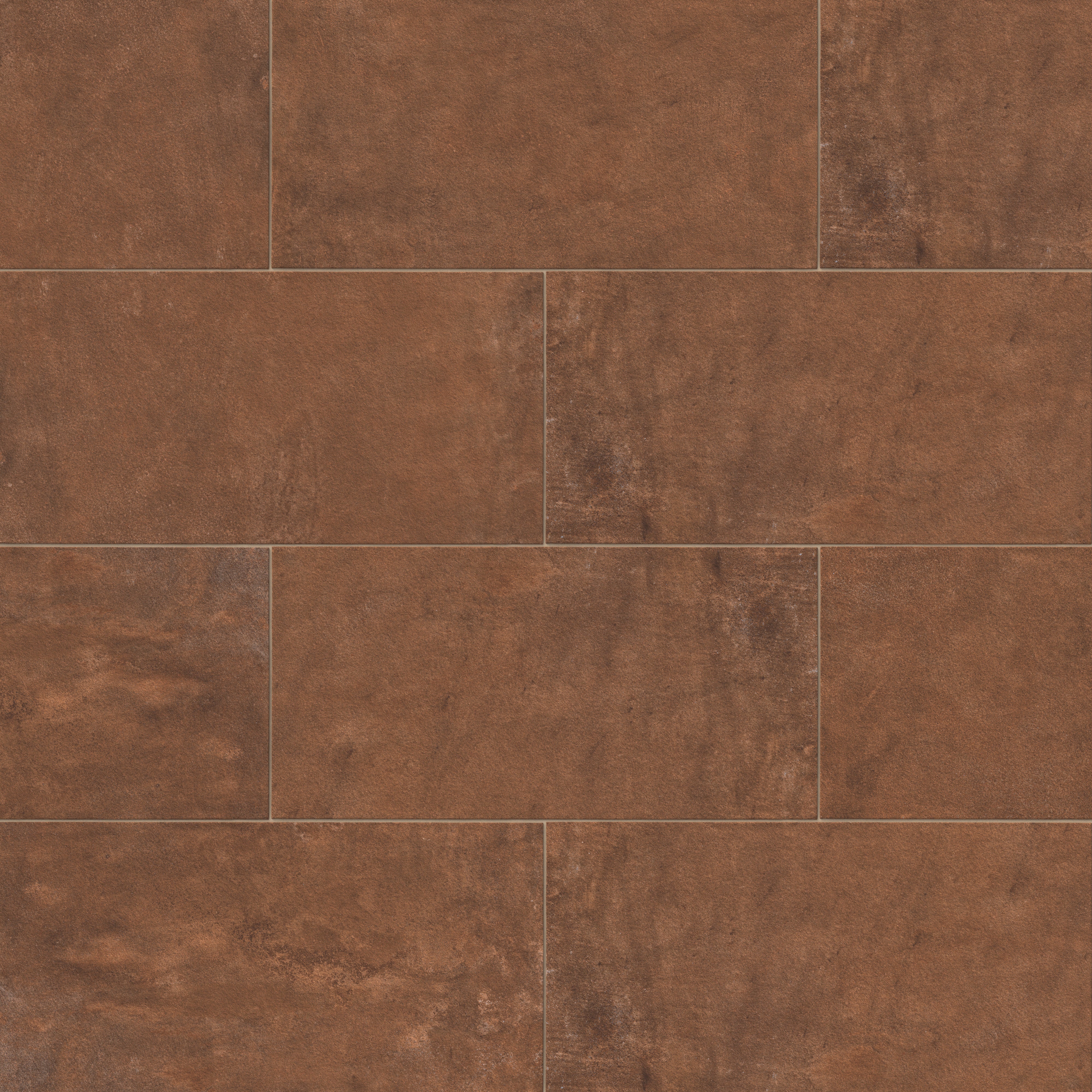 Kai 12 x 24 Grip Porcelain Tile in Terracotta - Image 7