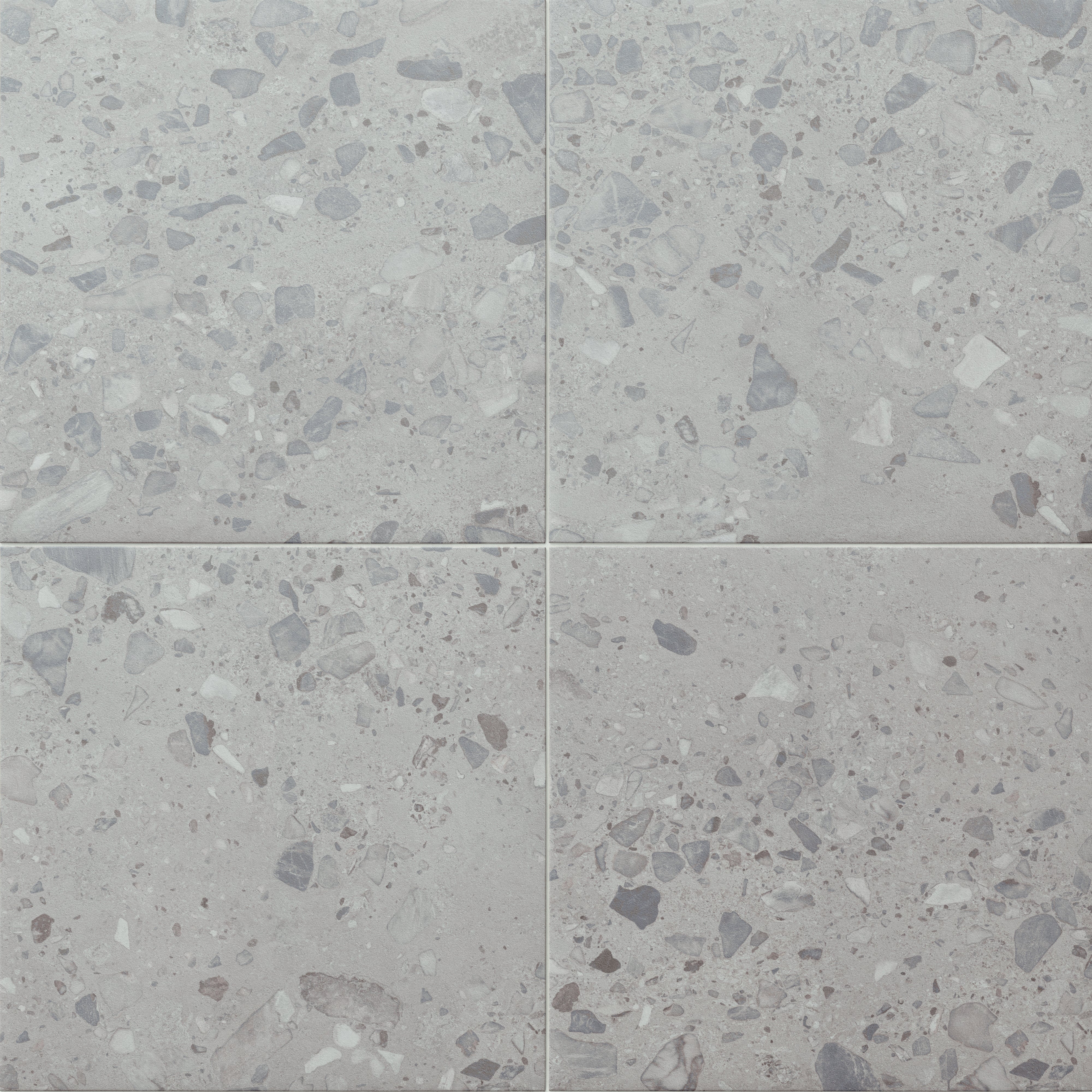 Kai 24 x 24 Grip Porcelain 2cm Paver Tile in Cobblestone
