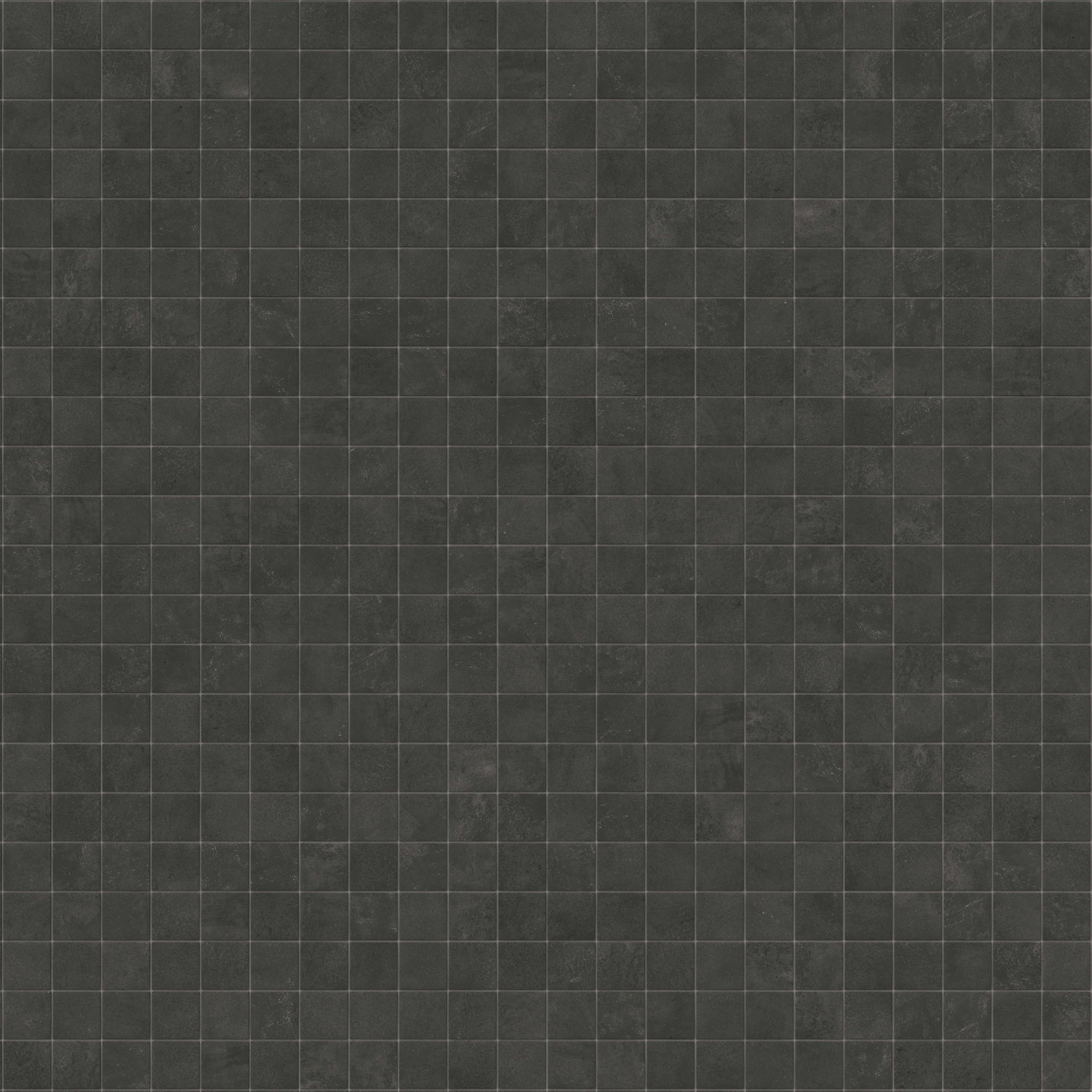 Kai 2 x 2 Matte Porcelain Mosaic Tile in Moka - Image 4