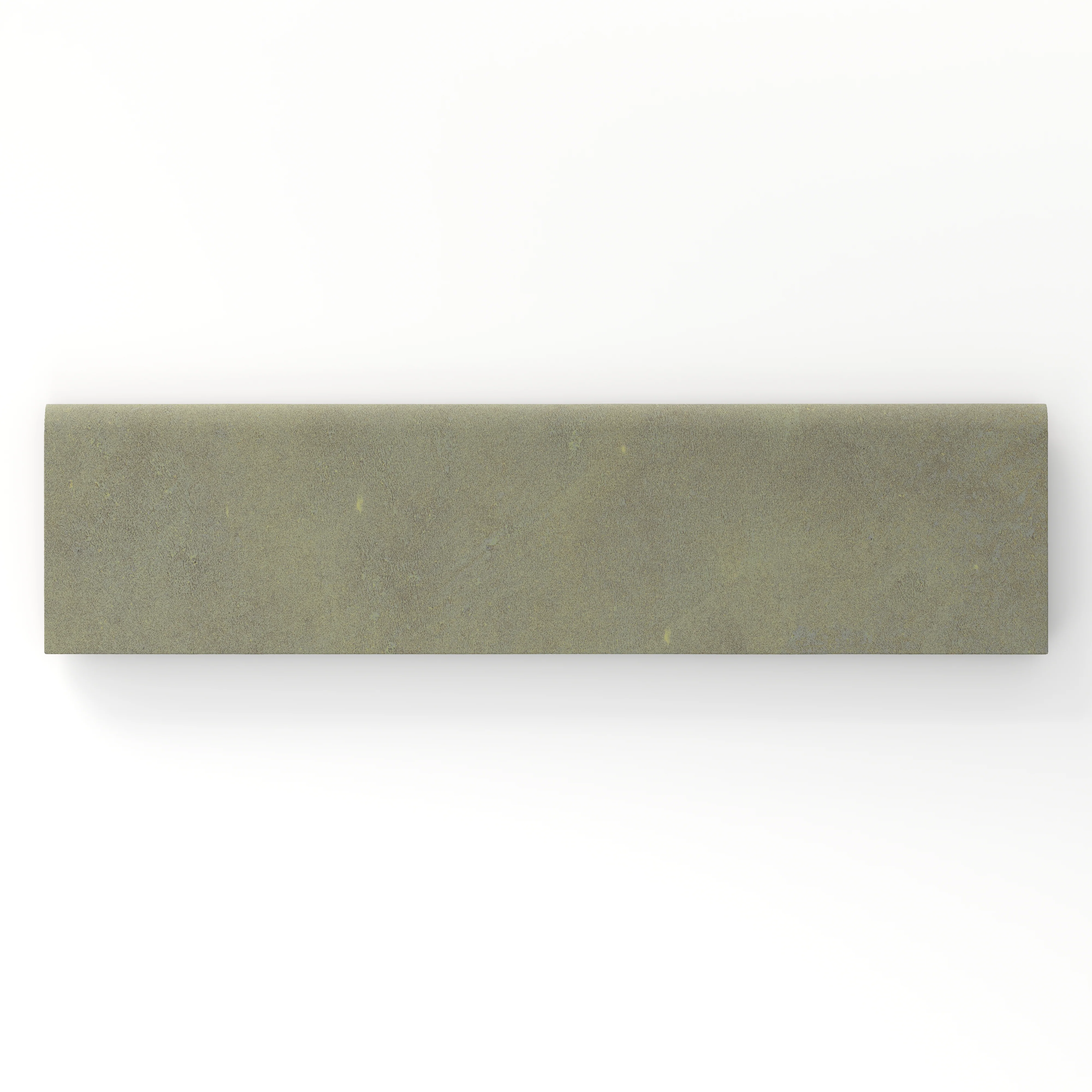 Kai 3 x 12 Bullnose Matte Porcelain Tile in Jade