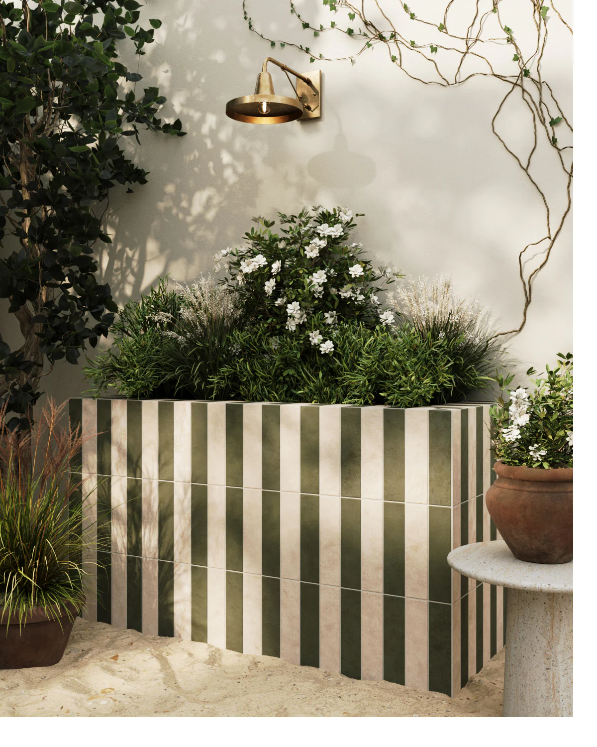 Kai 3 x 12 Matte Porcelain Tile in Jade - Image 2