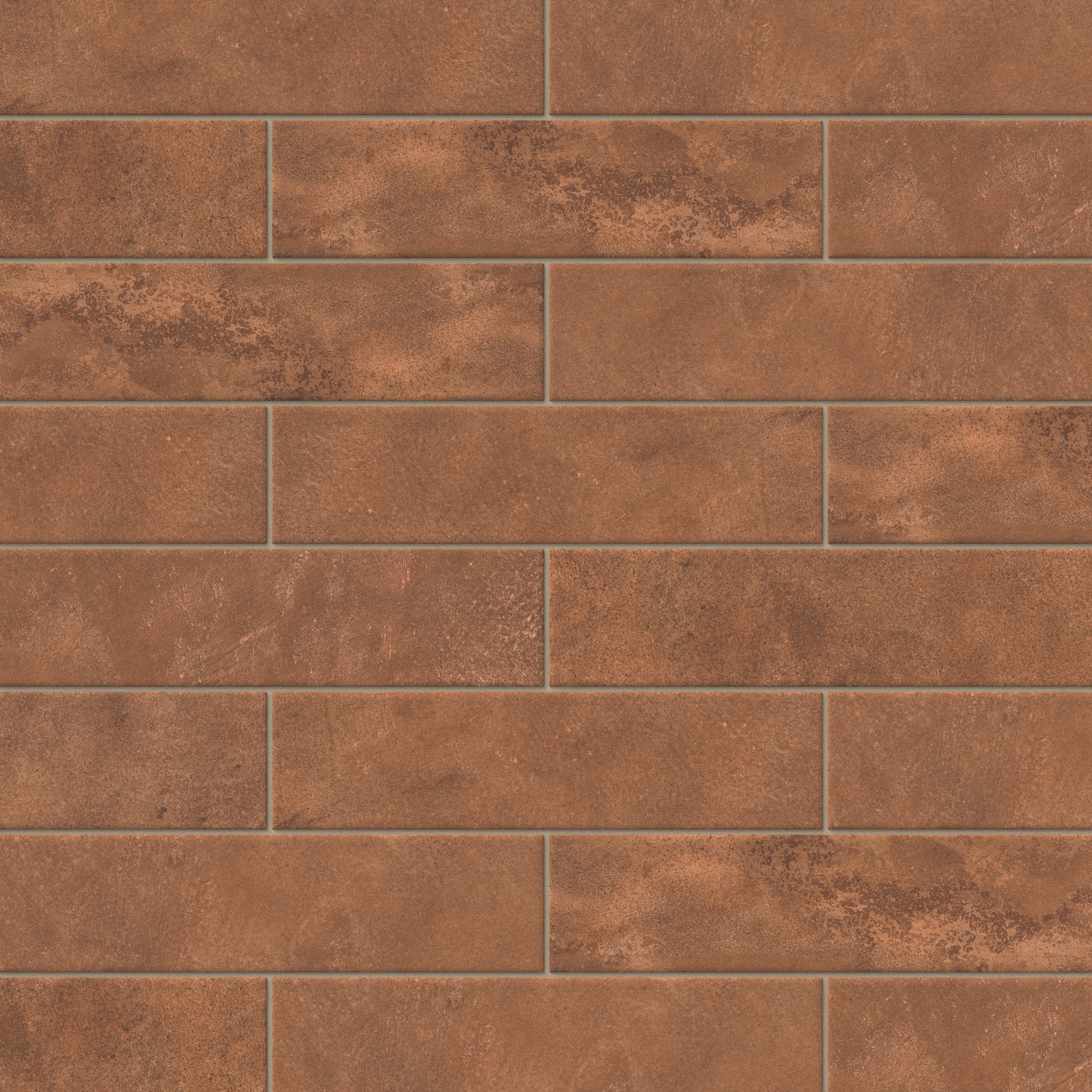 Kai 3 x 12 Matte Porcelain Tile in Terracotta - Image 6