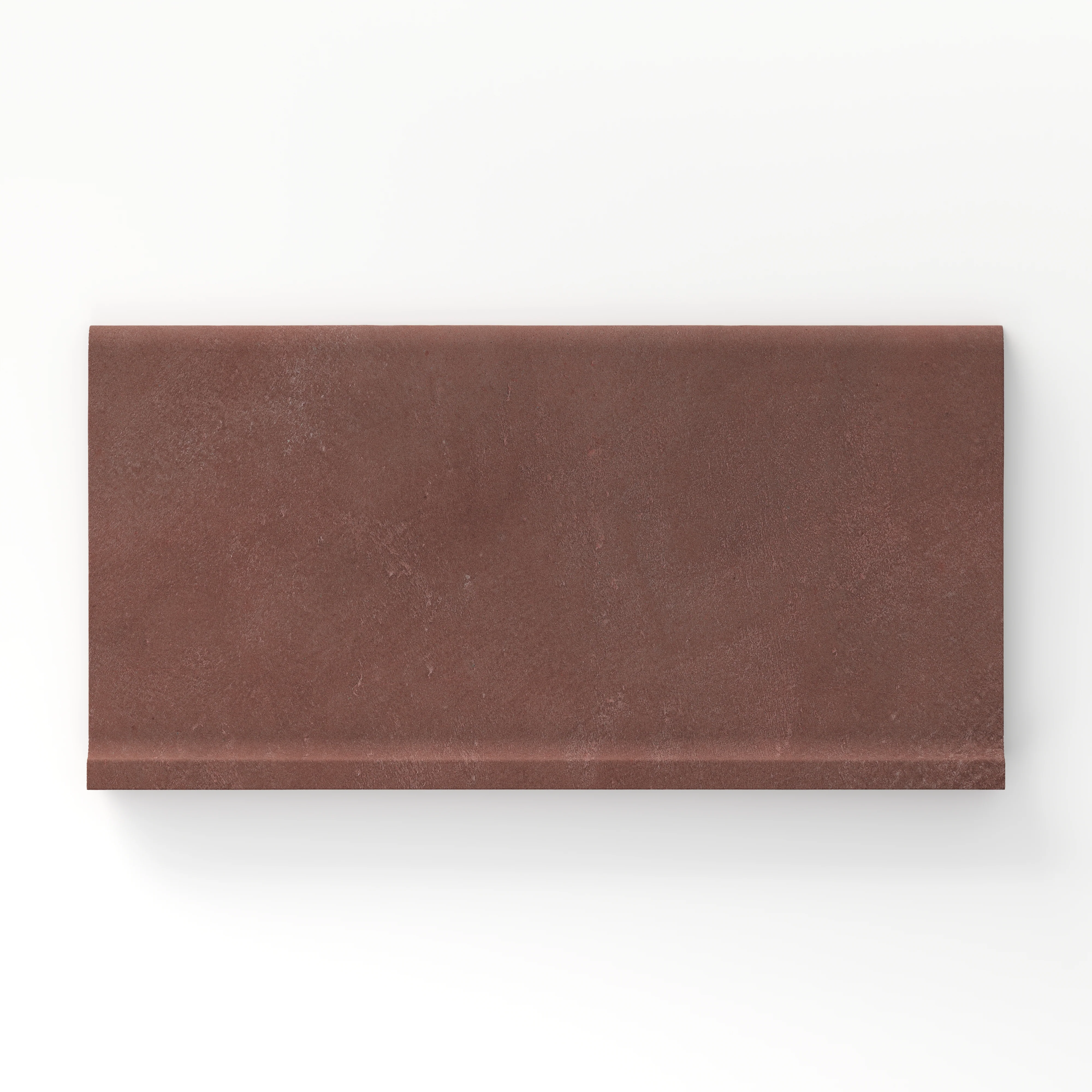 Kai 6 x 12 Cove Base Matte Porcelain Tile in Marron