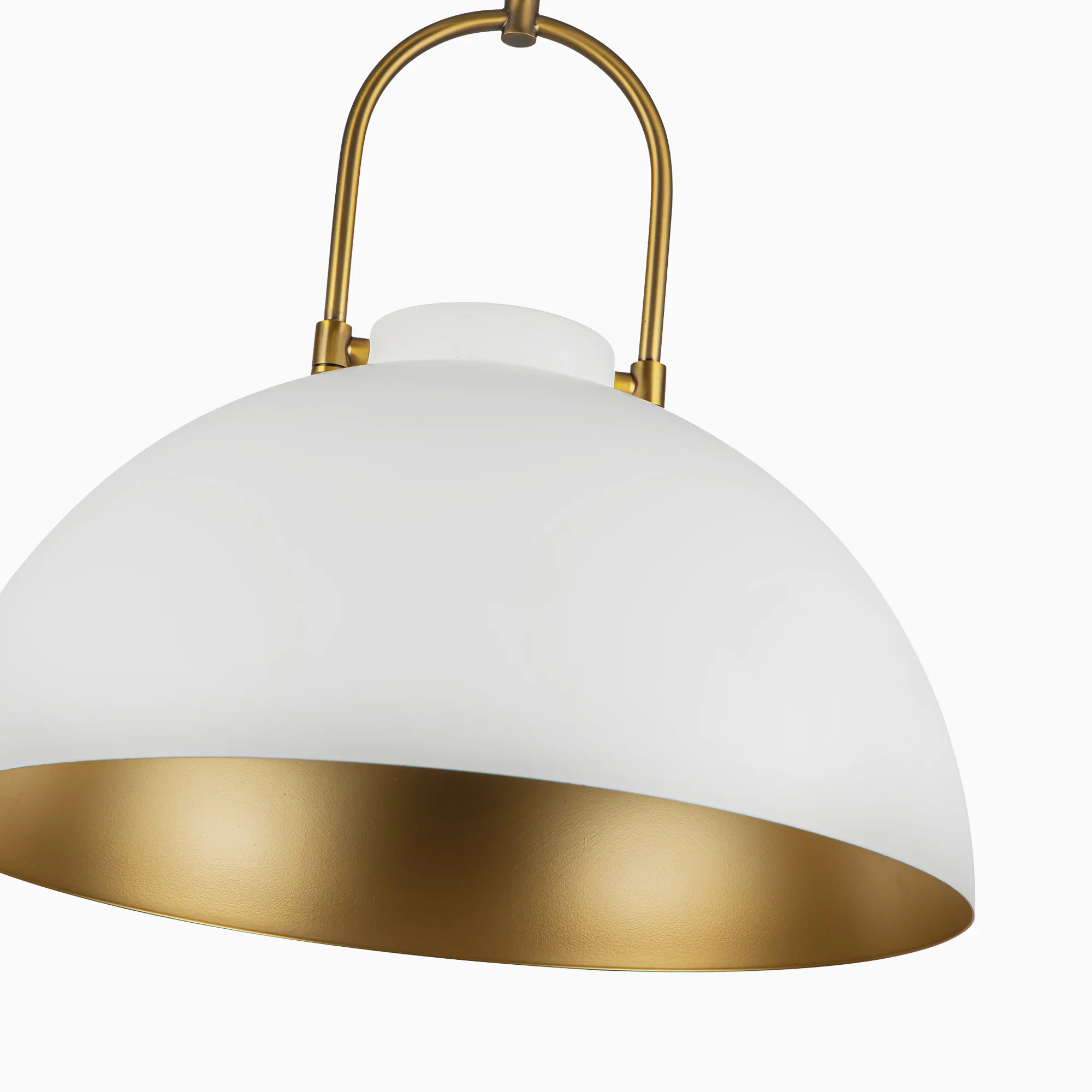 Kealy 16" Socket Pendant in White - Image 4