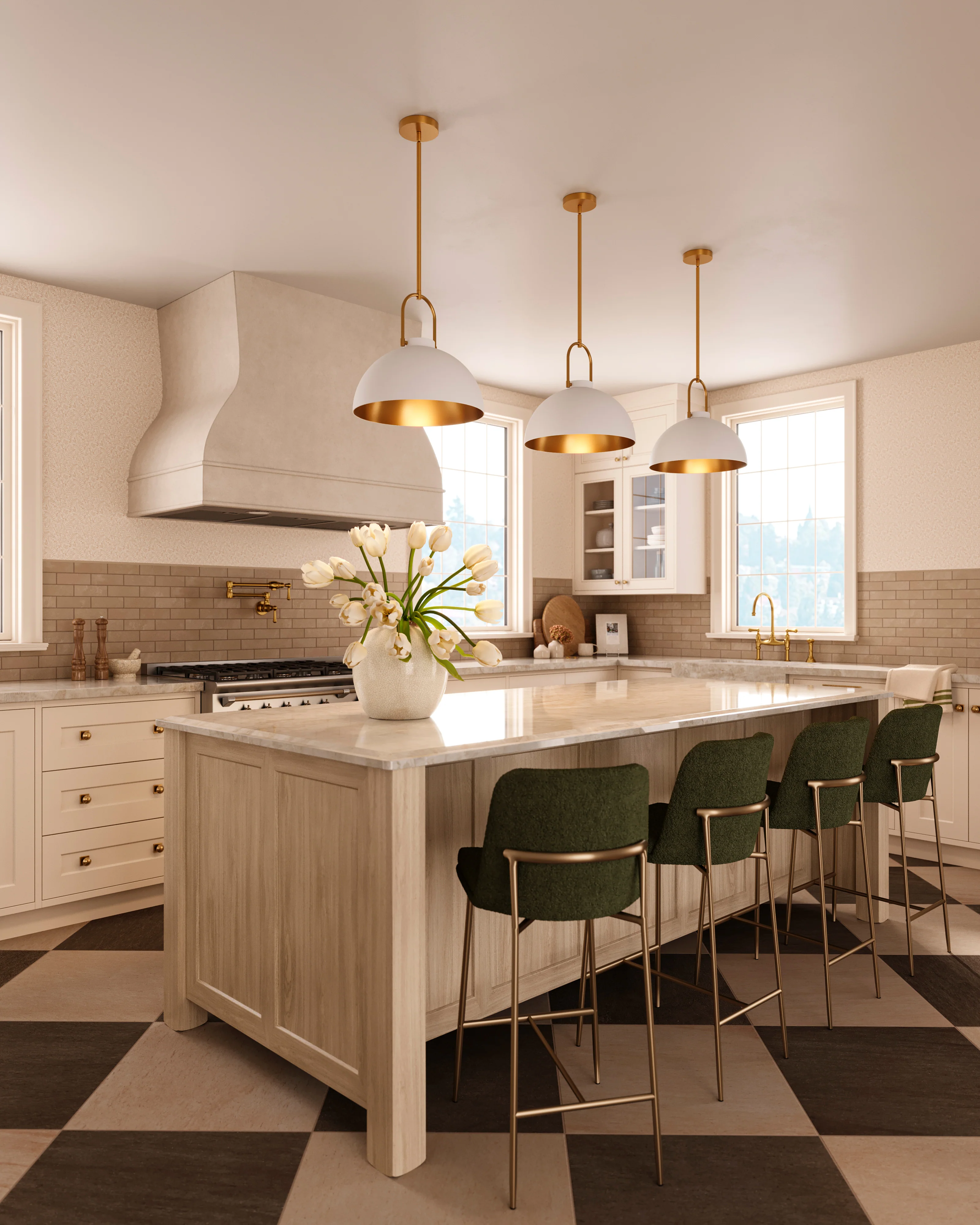 Kealy 16" Socket Pendant in White - Image 7