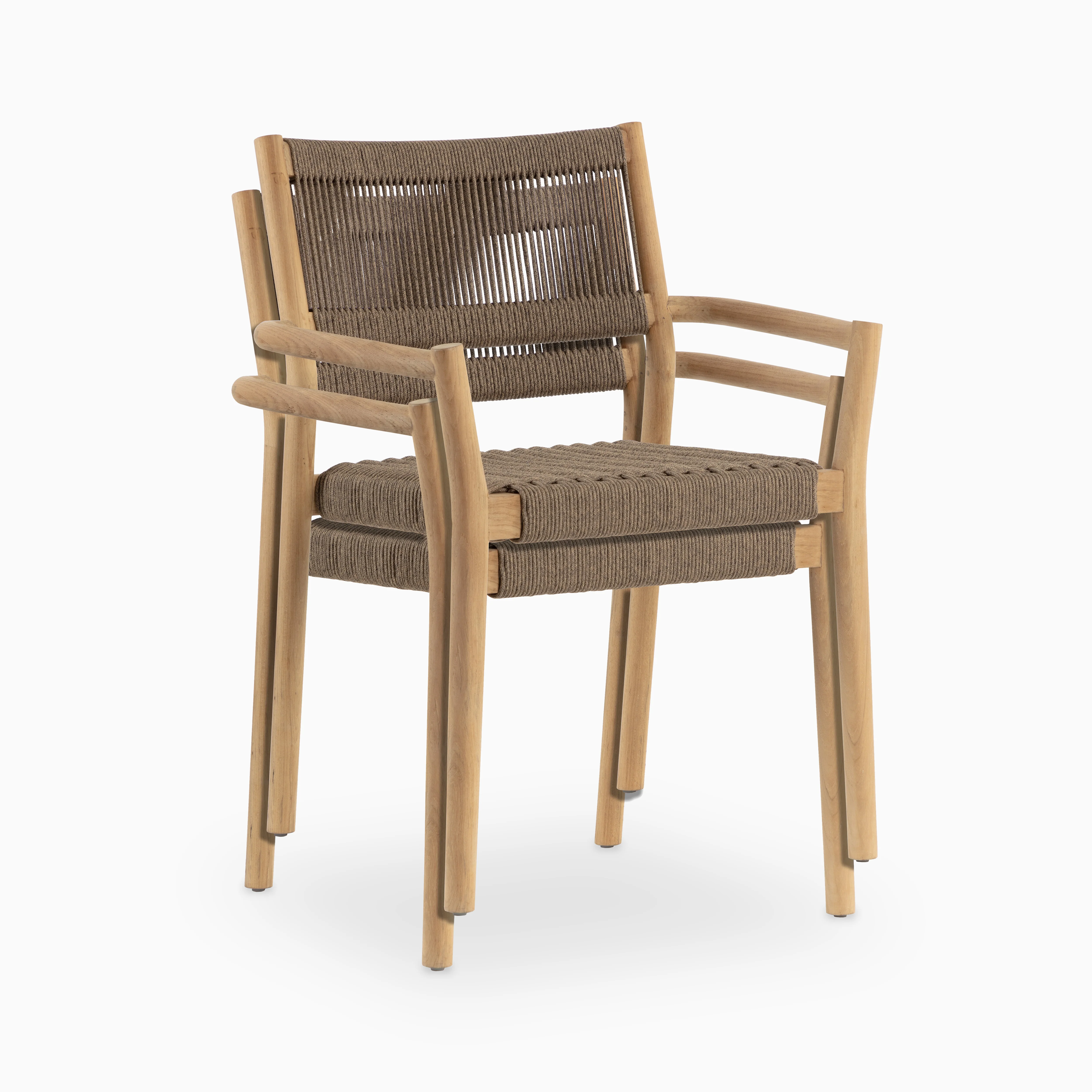 Kendra Outdoor Dining Chairs in Natural, Set of 2 - Image 10