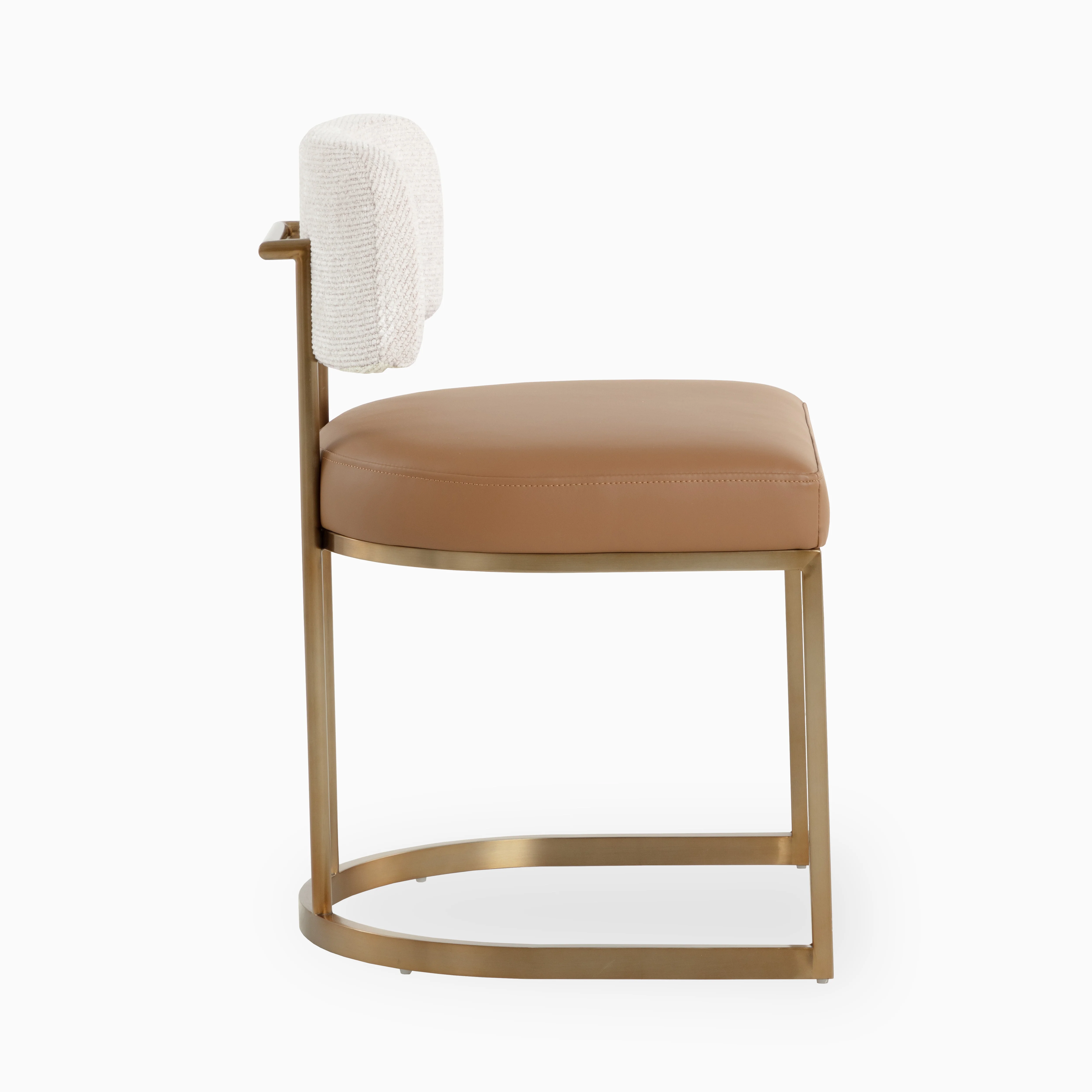Kenzie Dining Chair in Napa Cognac - Image 4