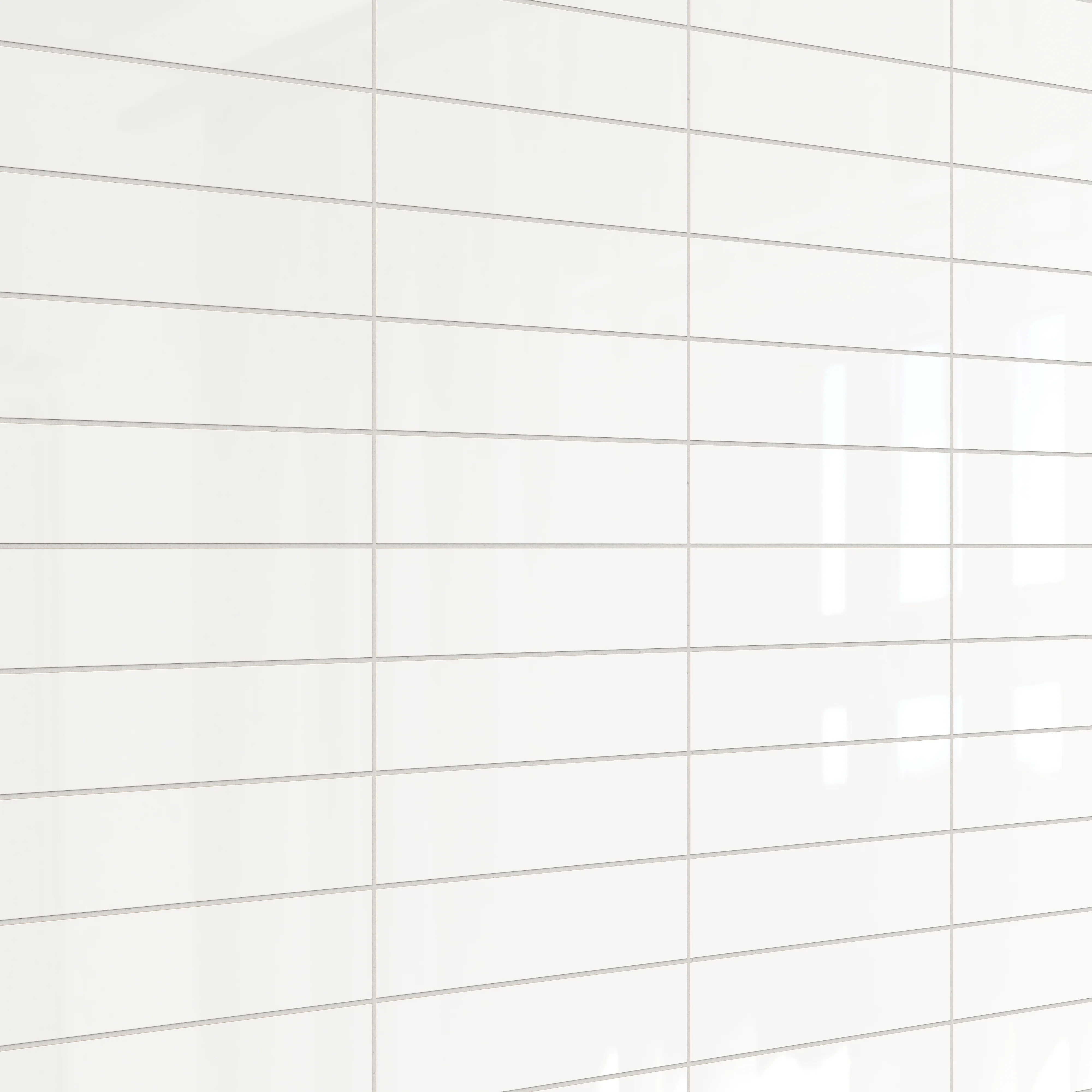 Kinsley 4 x 16 Glossy Ceramic Tile in Branco - Image 4
