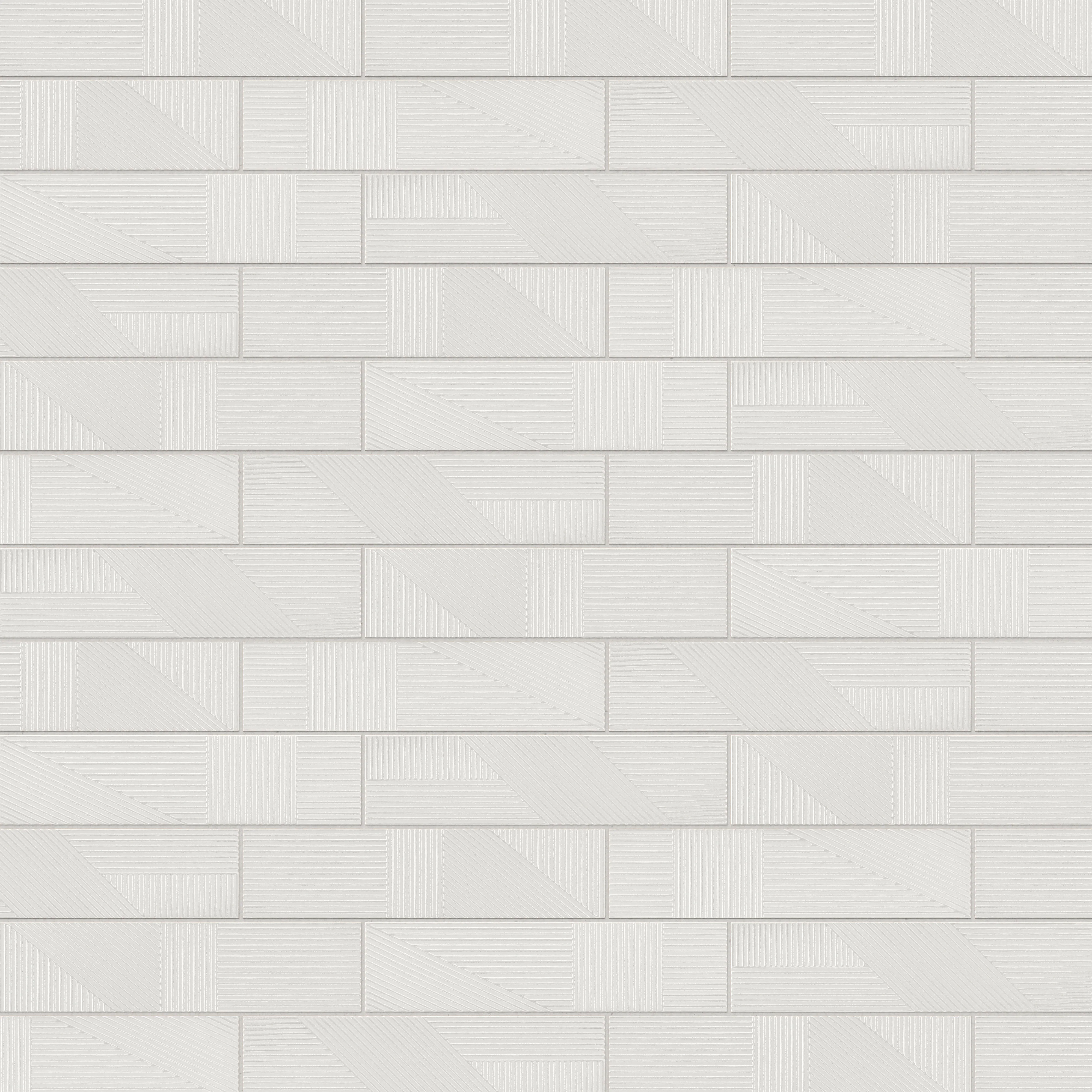 Kinsley 4 x 16 Glossy Ceramic Tile in Cinza Deco - Image 8