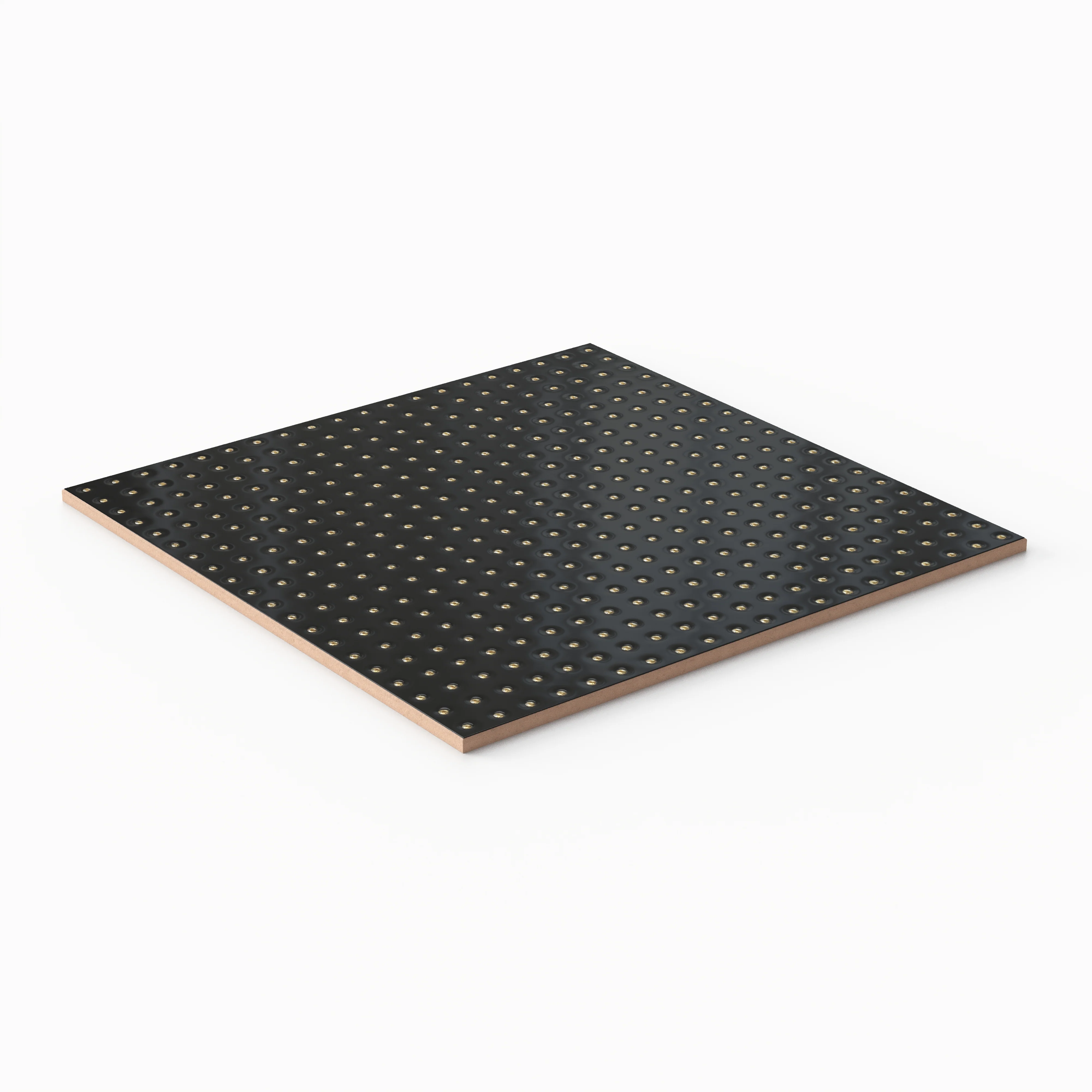 Kira 12 x 12 Satin Ceramic Tile in Dots Black - Image 3