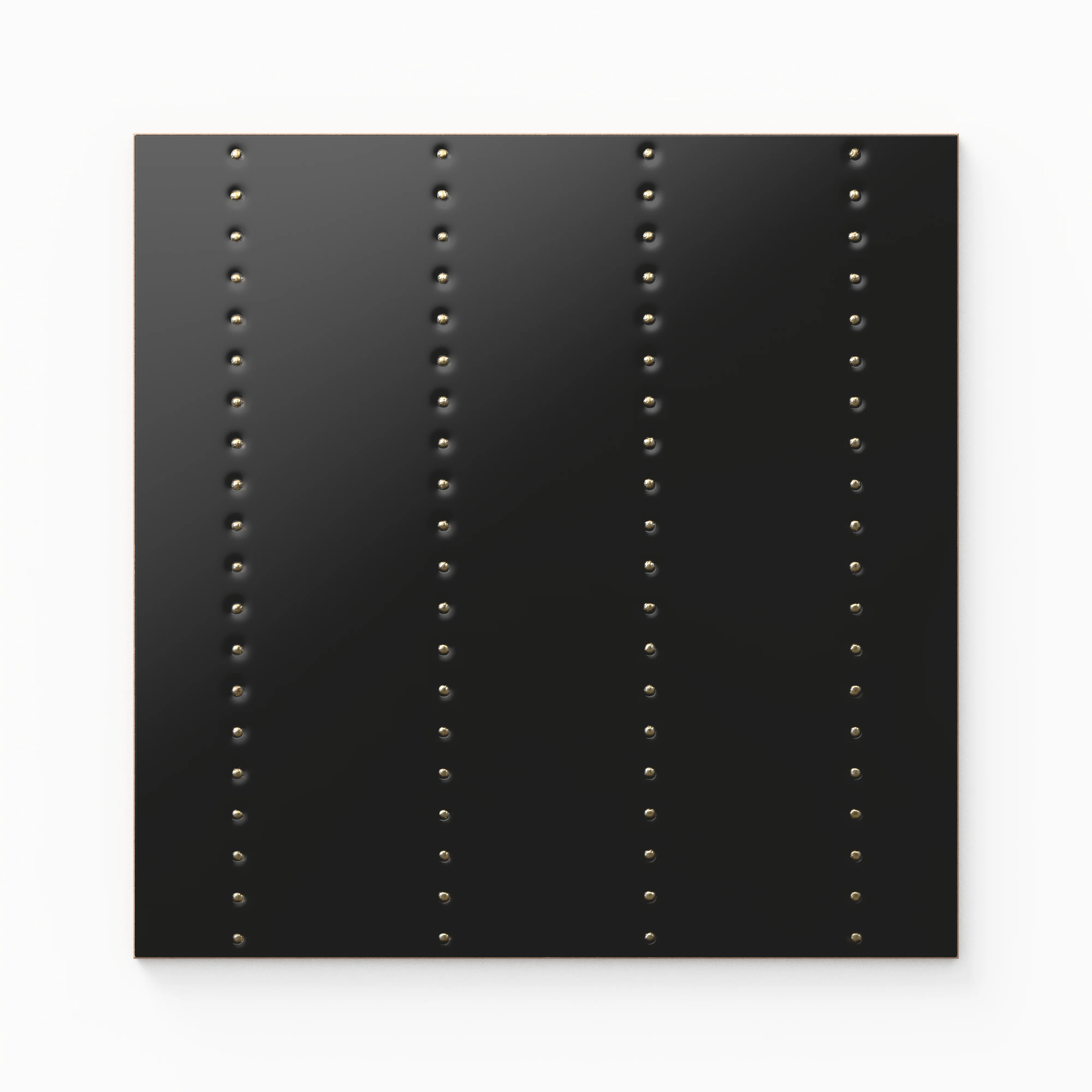 Kira 4 x 4 Satin Dotted Lines in Black Sample