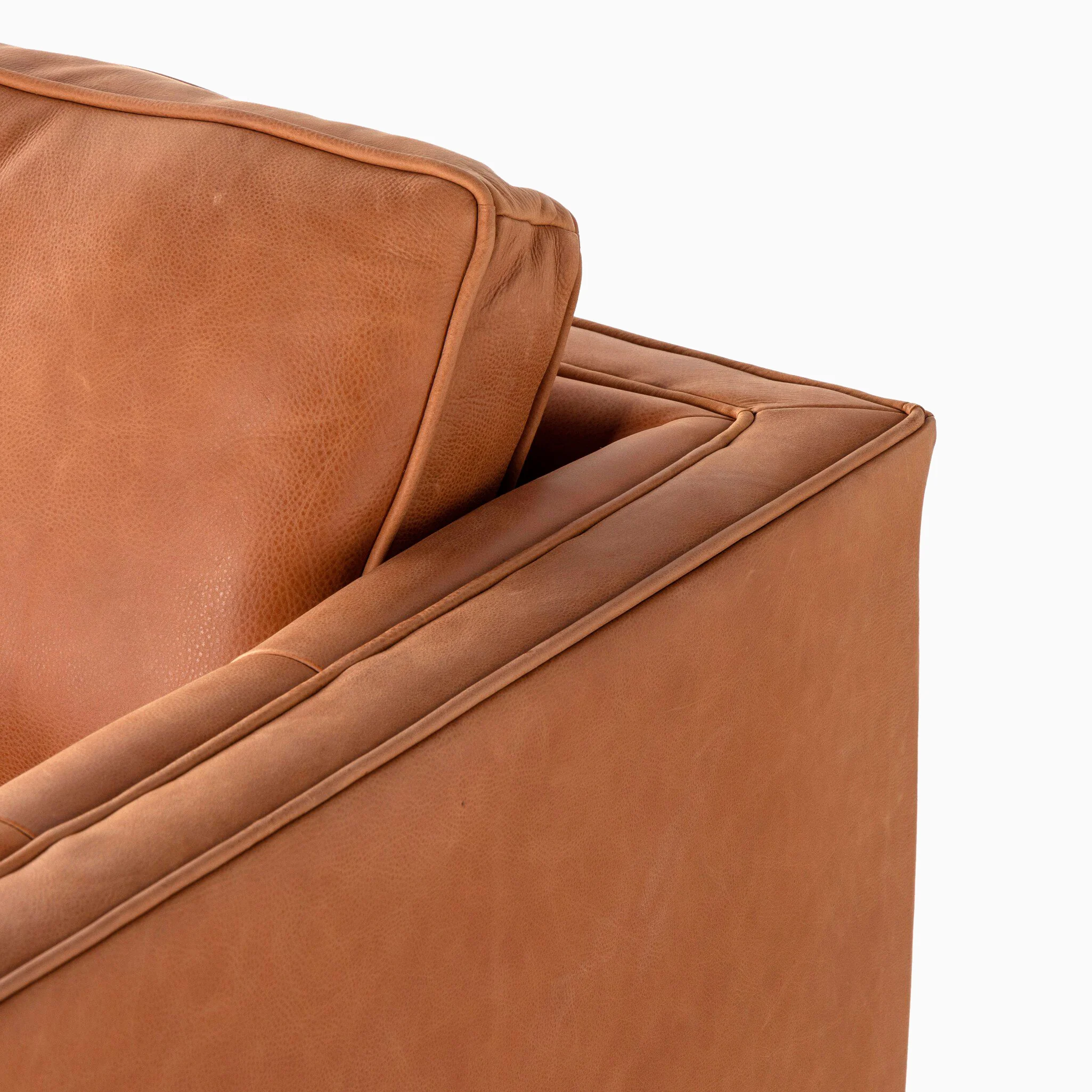 Landry Swivel Chair in Palermo Cognac - Image 5