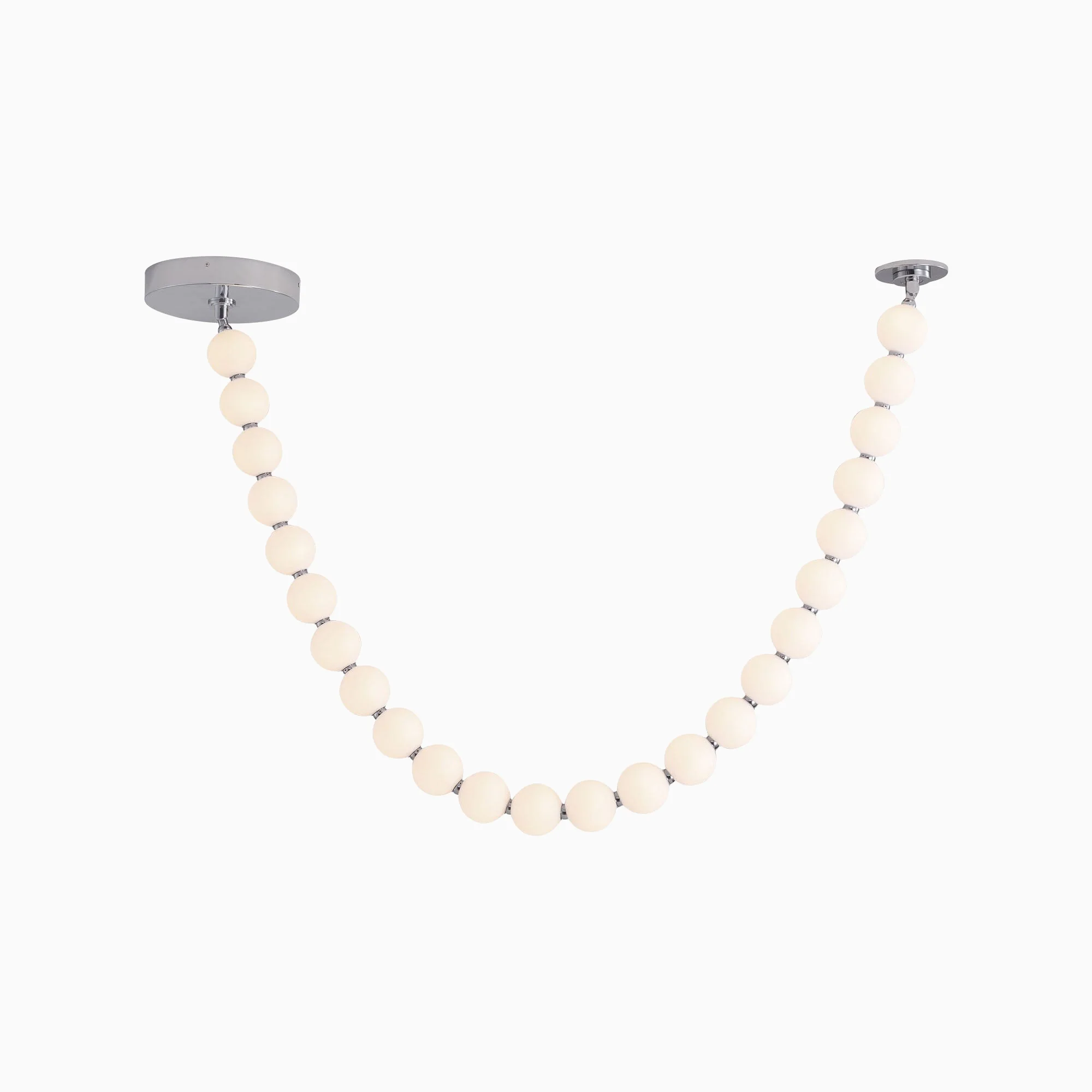 Lani 7' LED Pendant in Chrome with Remote Driver - Image 2
