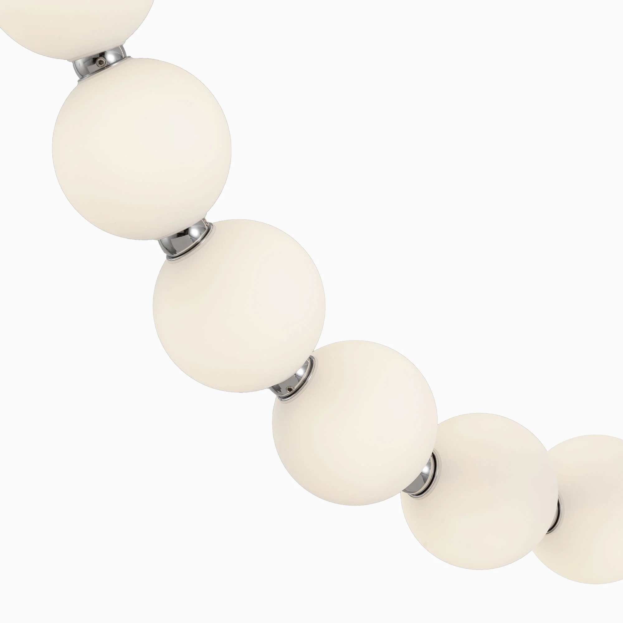 Lani 7' LED Pendant in Chrome with Remote Driver - Image 3