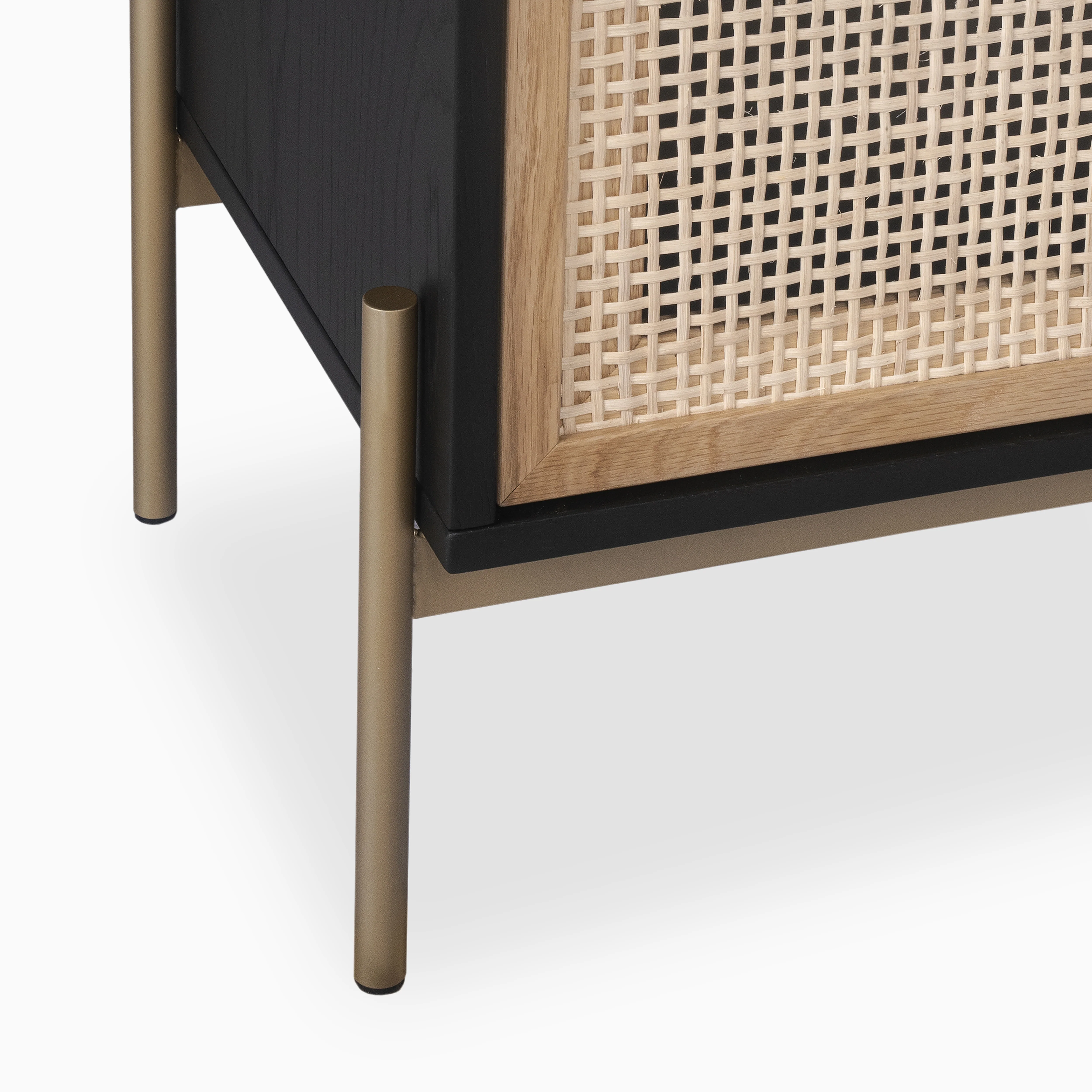 Large Aria Sideboard in Black and Gold - Image 7
