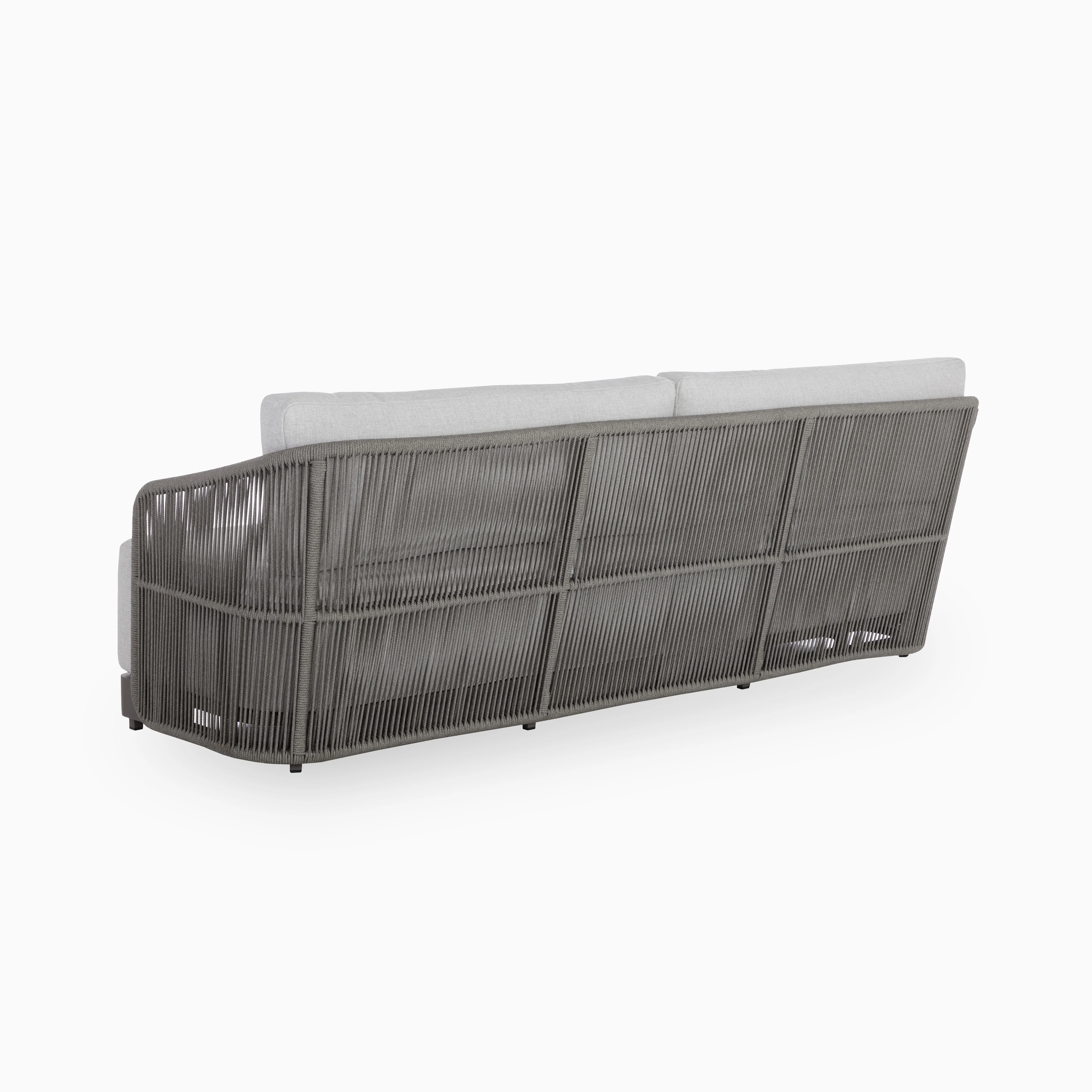 Laveo Outdoor Sofa in Light Grey - Image 4