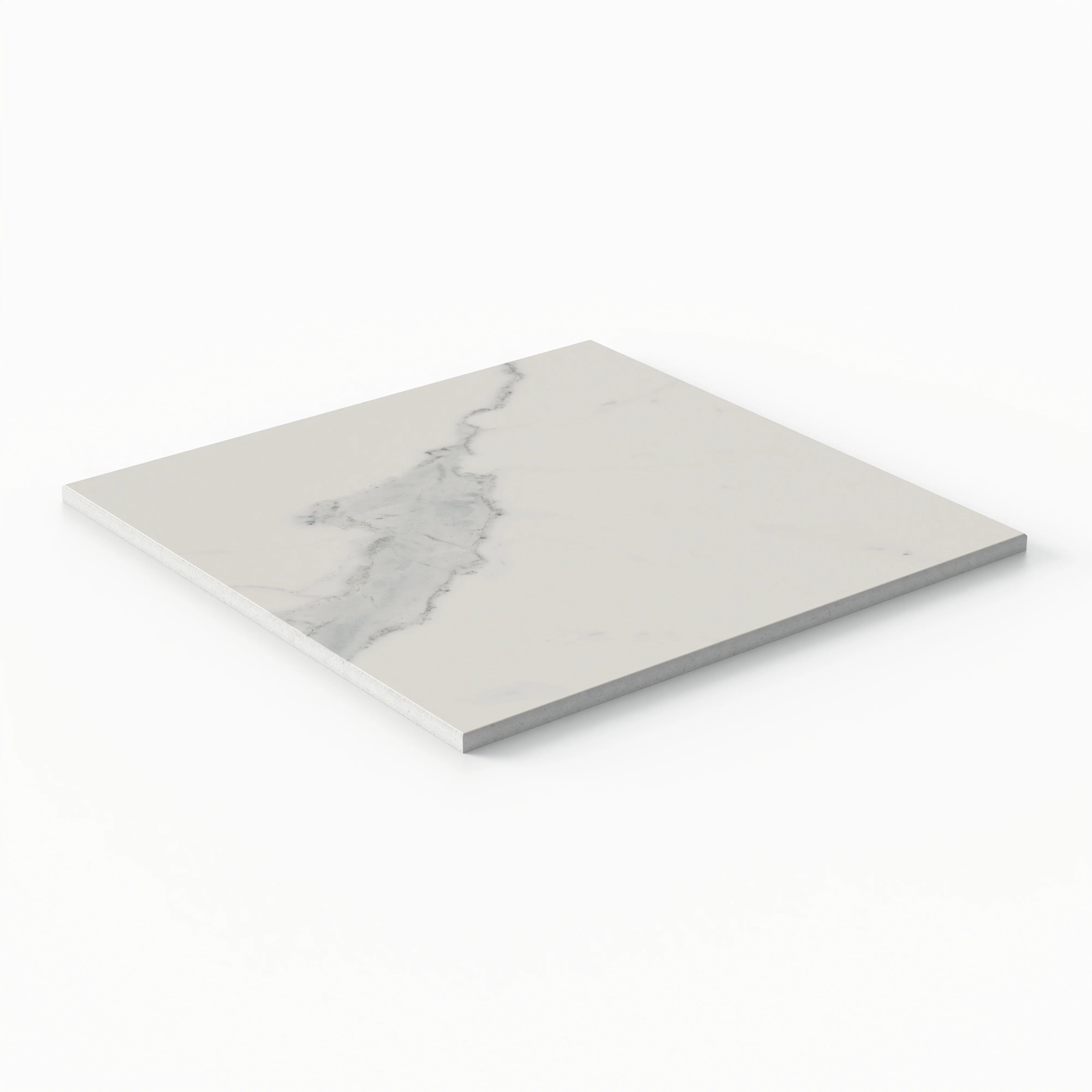 Leona 12 x 12 Matte Porcelain Tile in Calacatta - Image 5