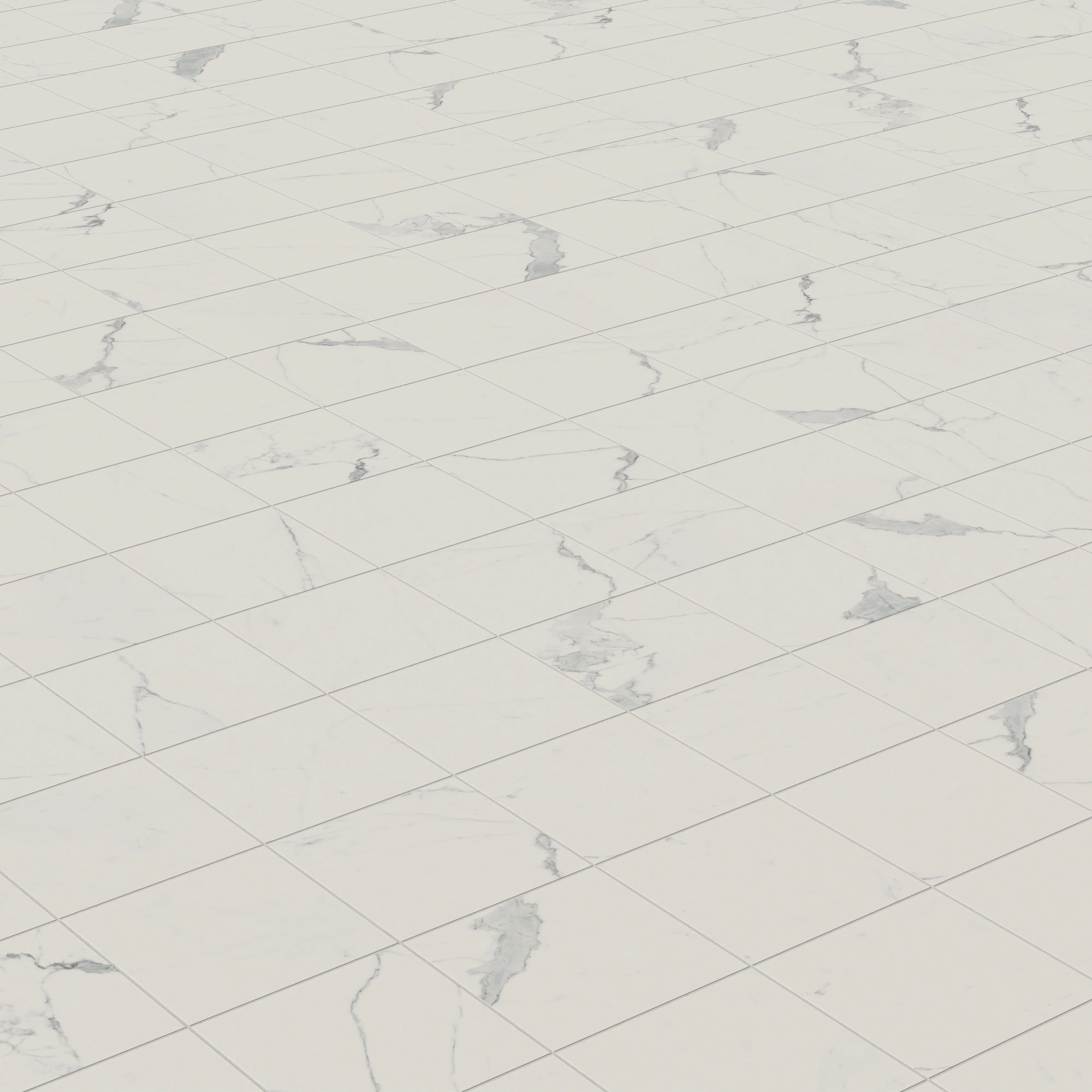 Leona 12 x 12 Matte Porcelain Tile in Calacatta - Image 6