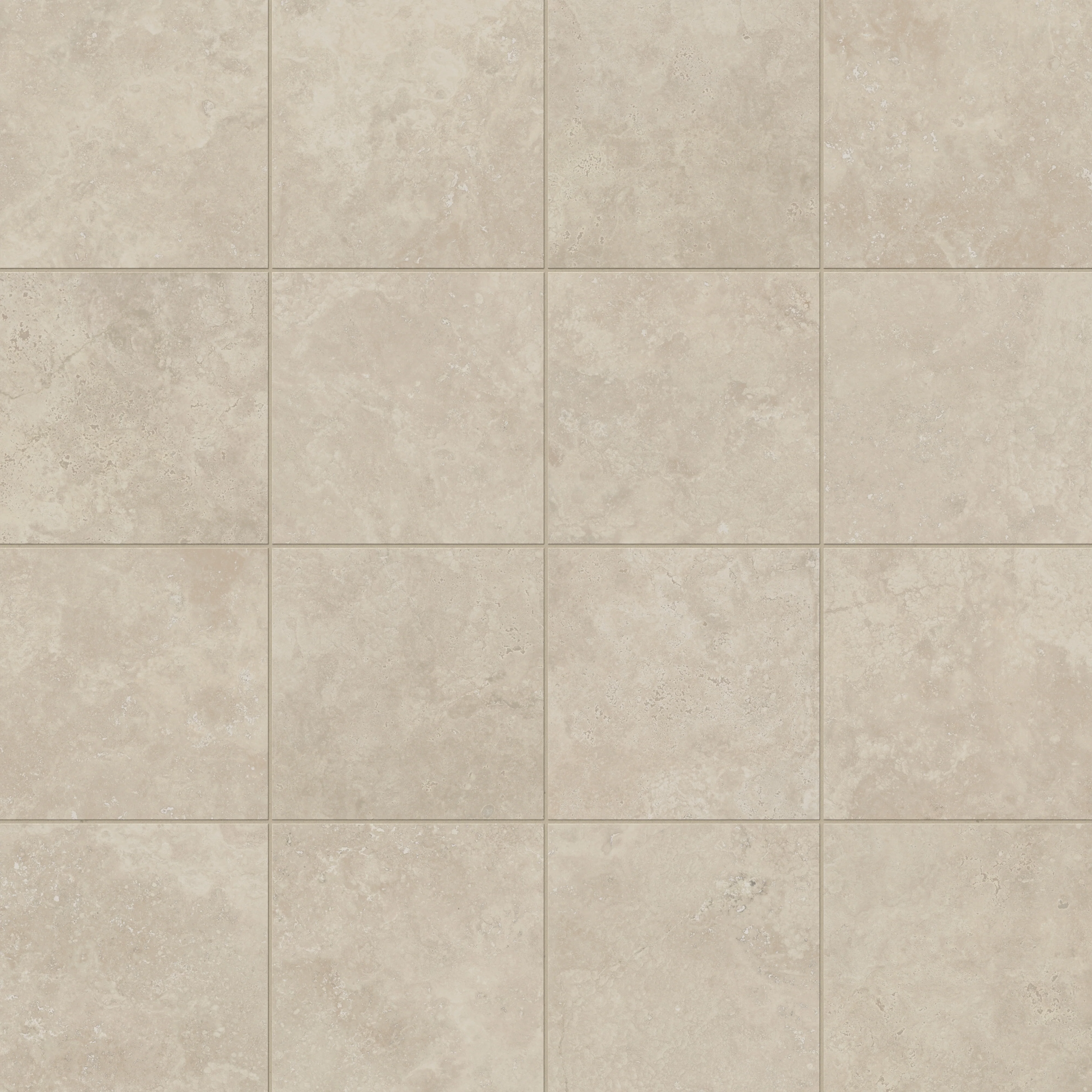 Leona 12 x 12 Matte Porcelain Tile in Marfil