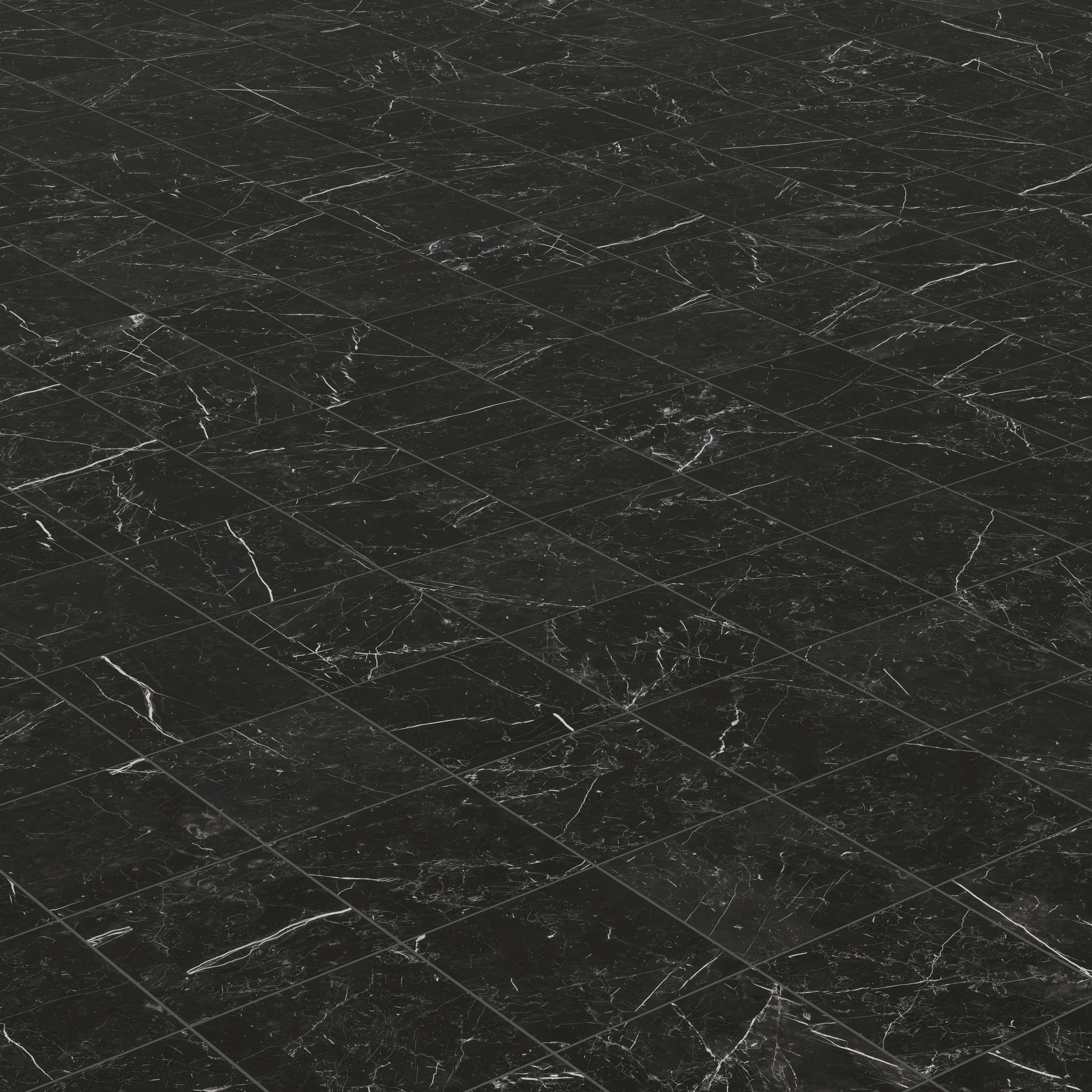Leona 12 x 12 Matte Porcelain Tile in Nero Marquina - Image 5