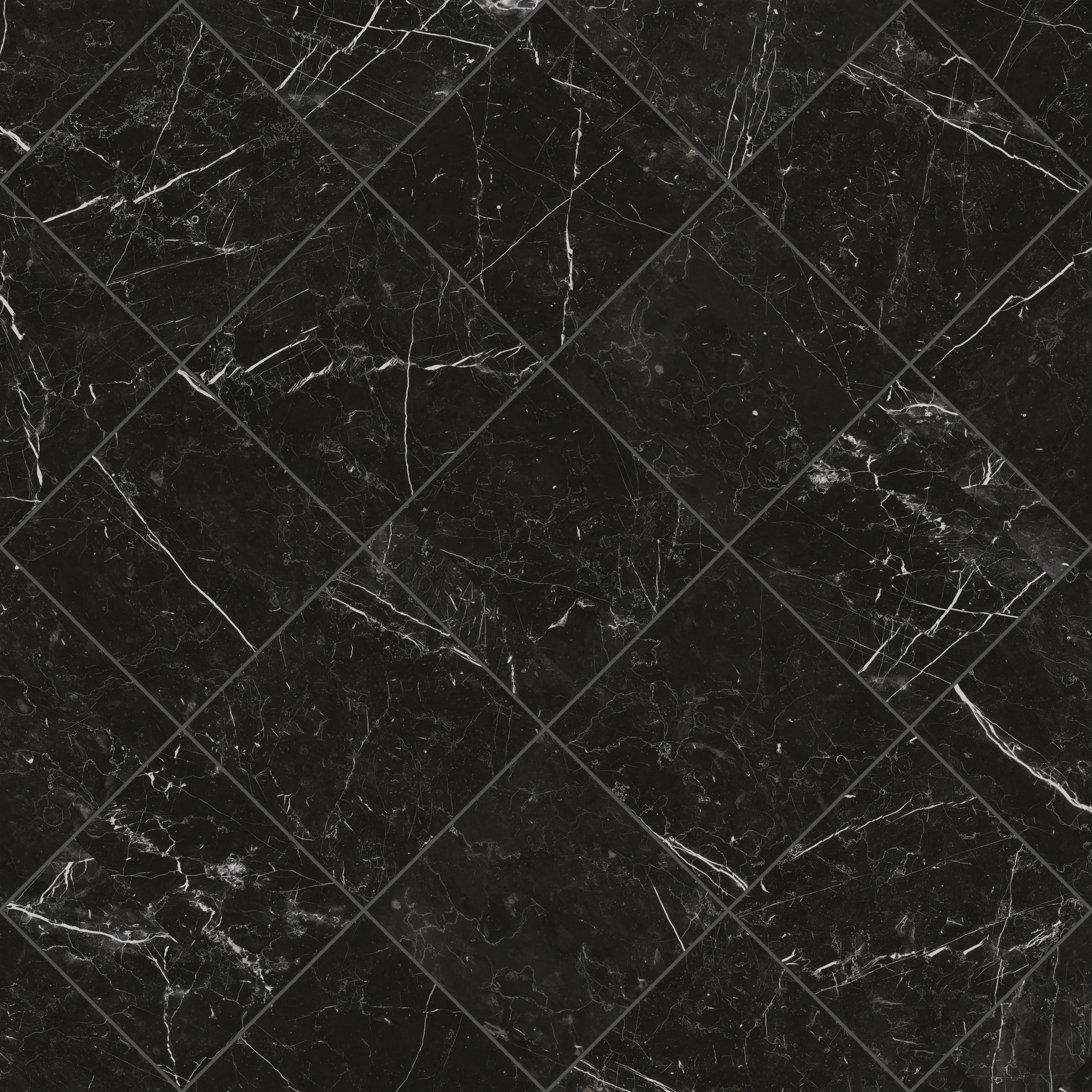 Leona 12 x 12 Matte Porcelain Tile in Nero Marquina - Image 6