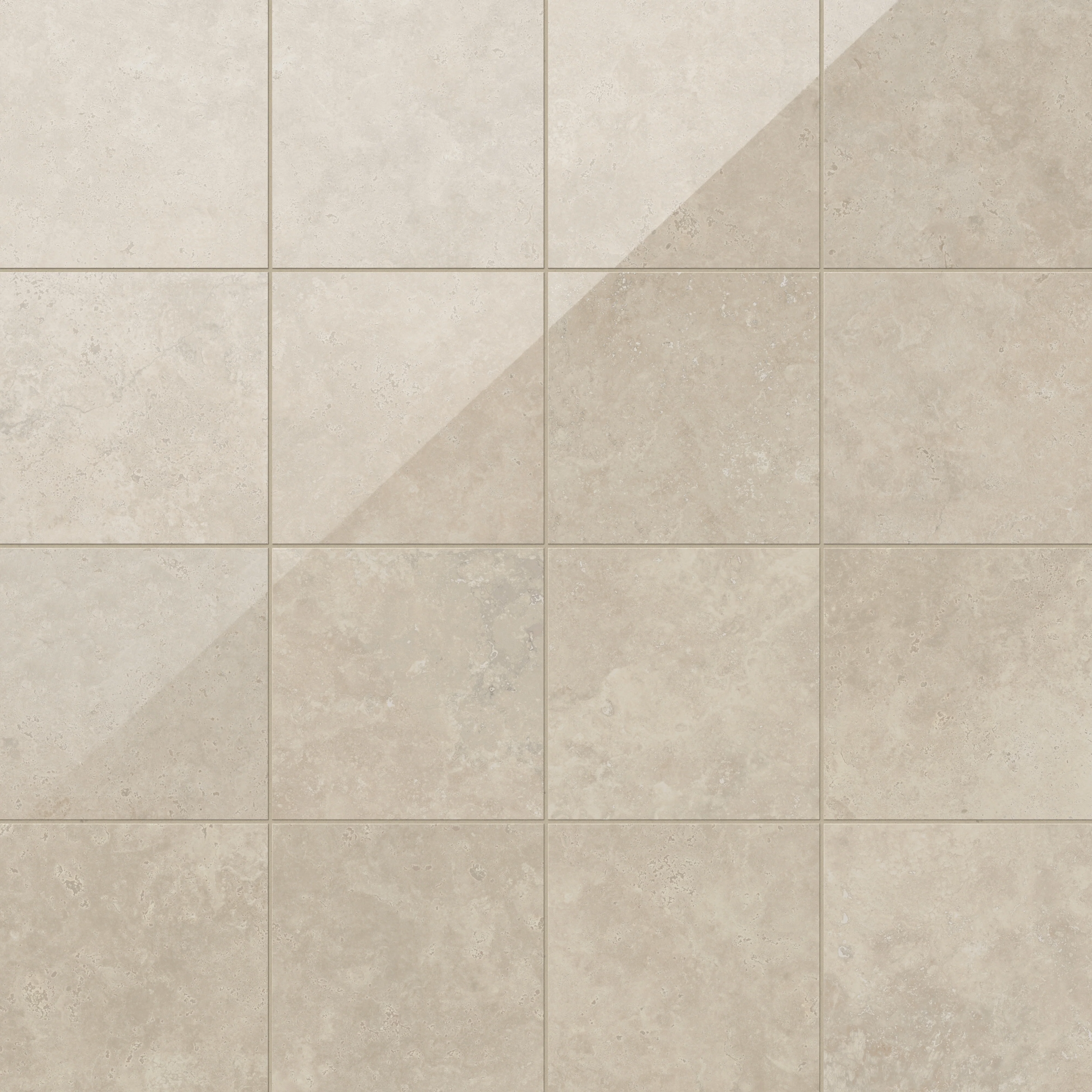 Leona 12 x 12 Polished Porcelain Tile in Marfil