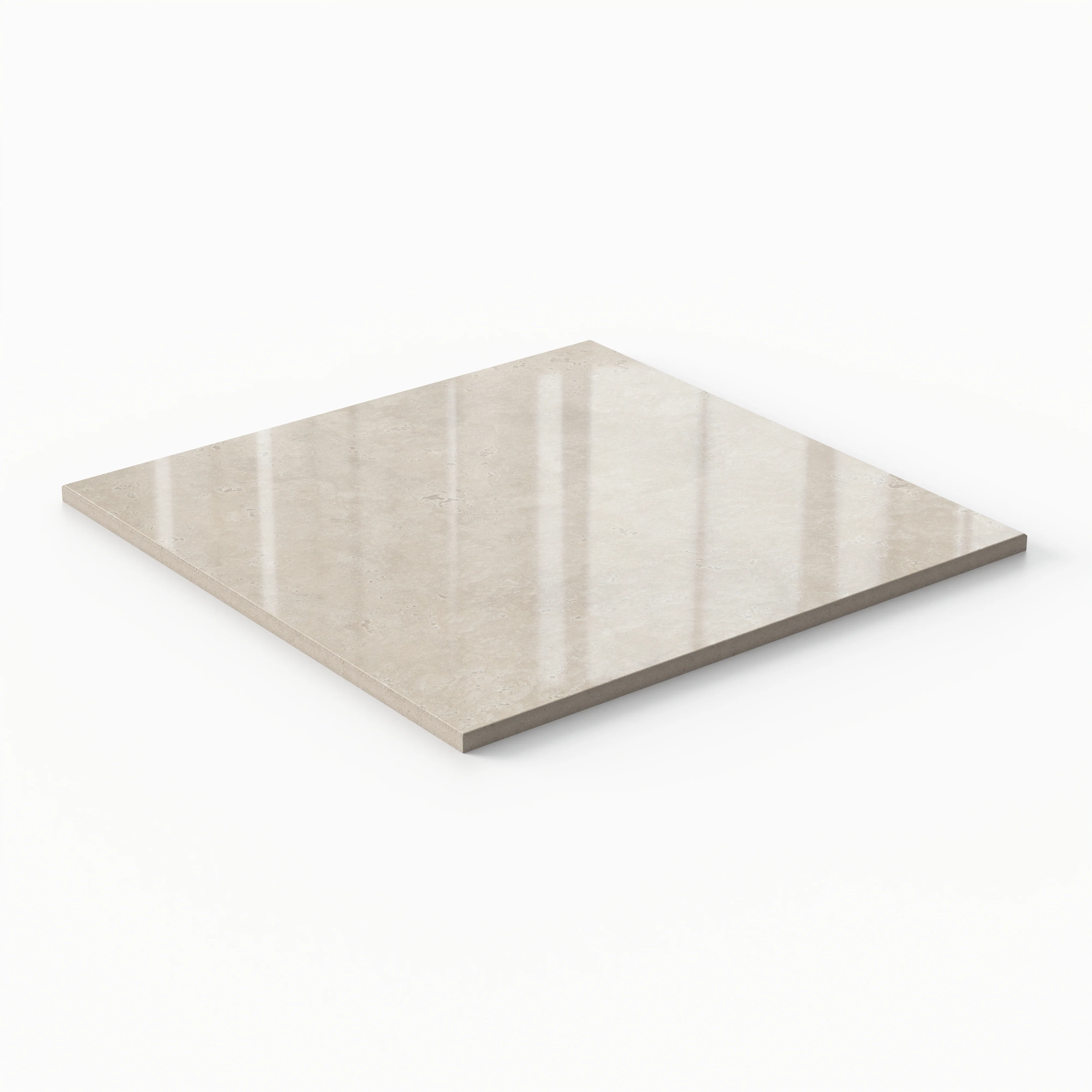 Leona 12 x 12 Polished Porcelain Tile in Marfil - Image 3