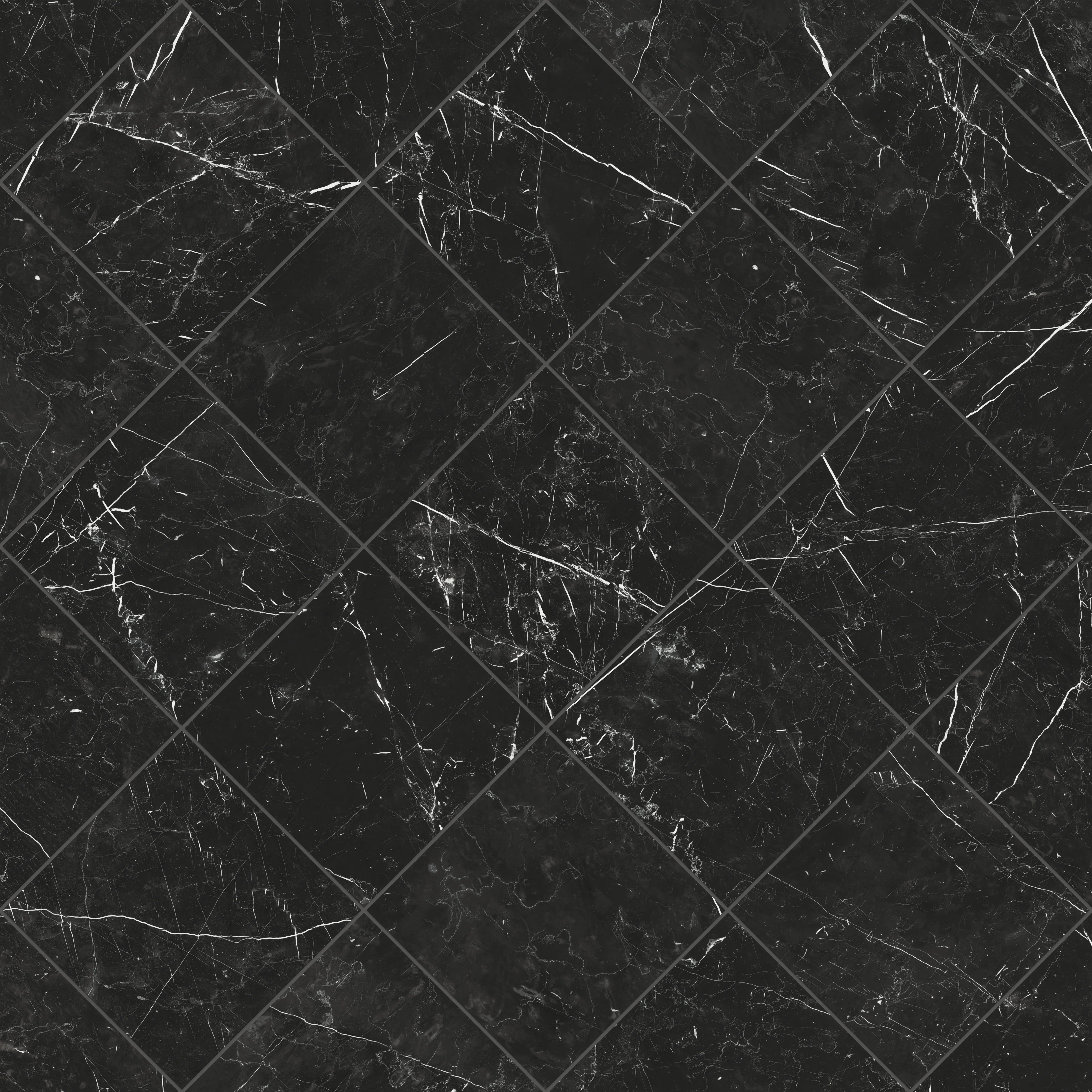 Leona 12 x 12 Polished Porcelain Tile in Nero Marquina - Image 5