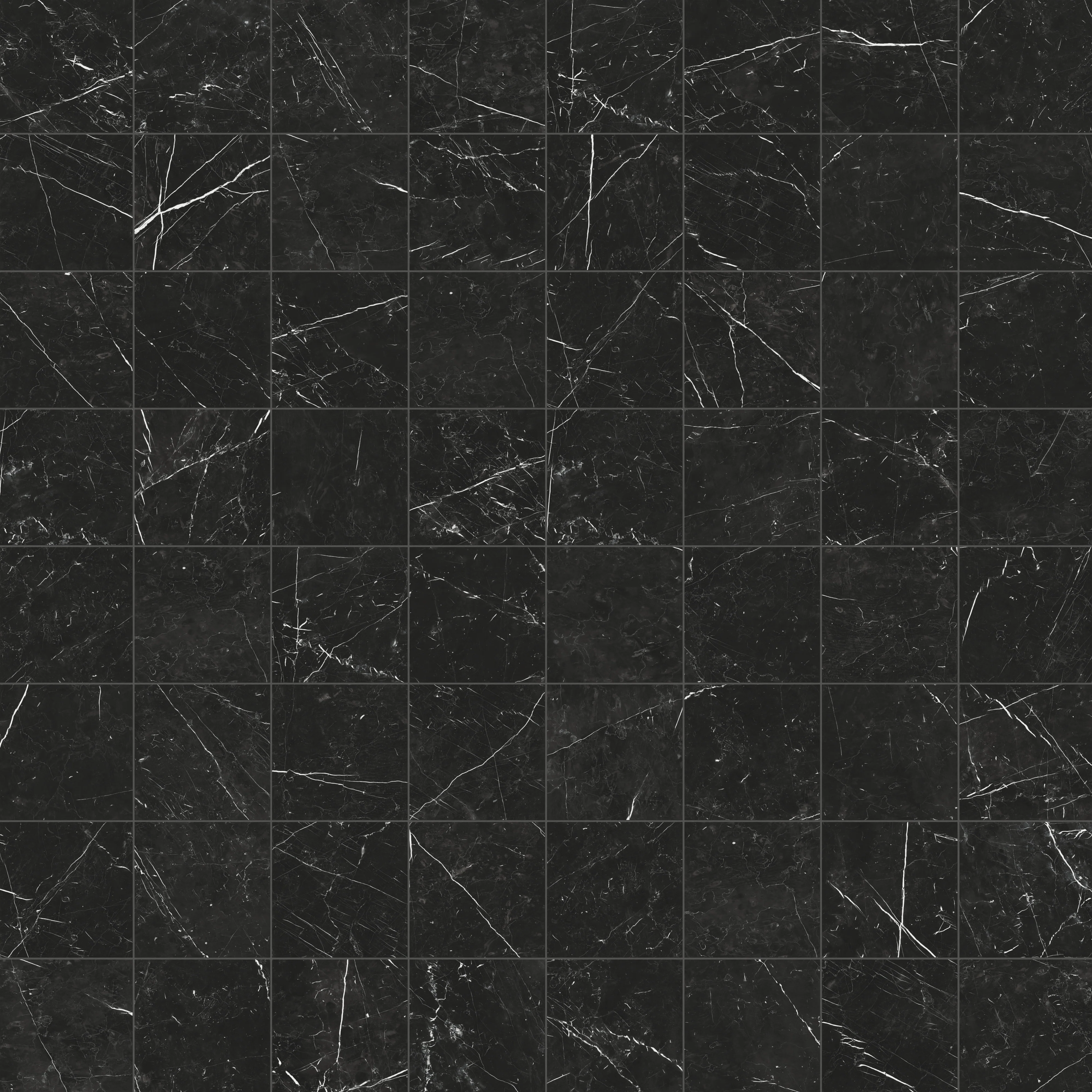 Leona 12 x 12 Polished Porcelain Tile in Nero Marquina - Image 6