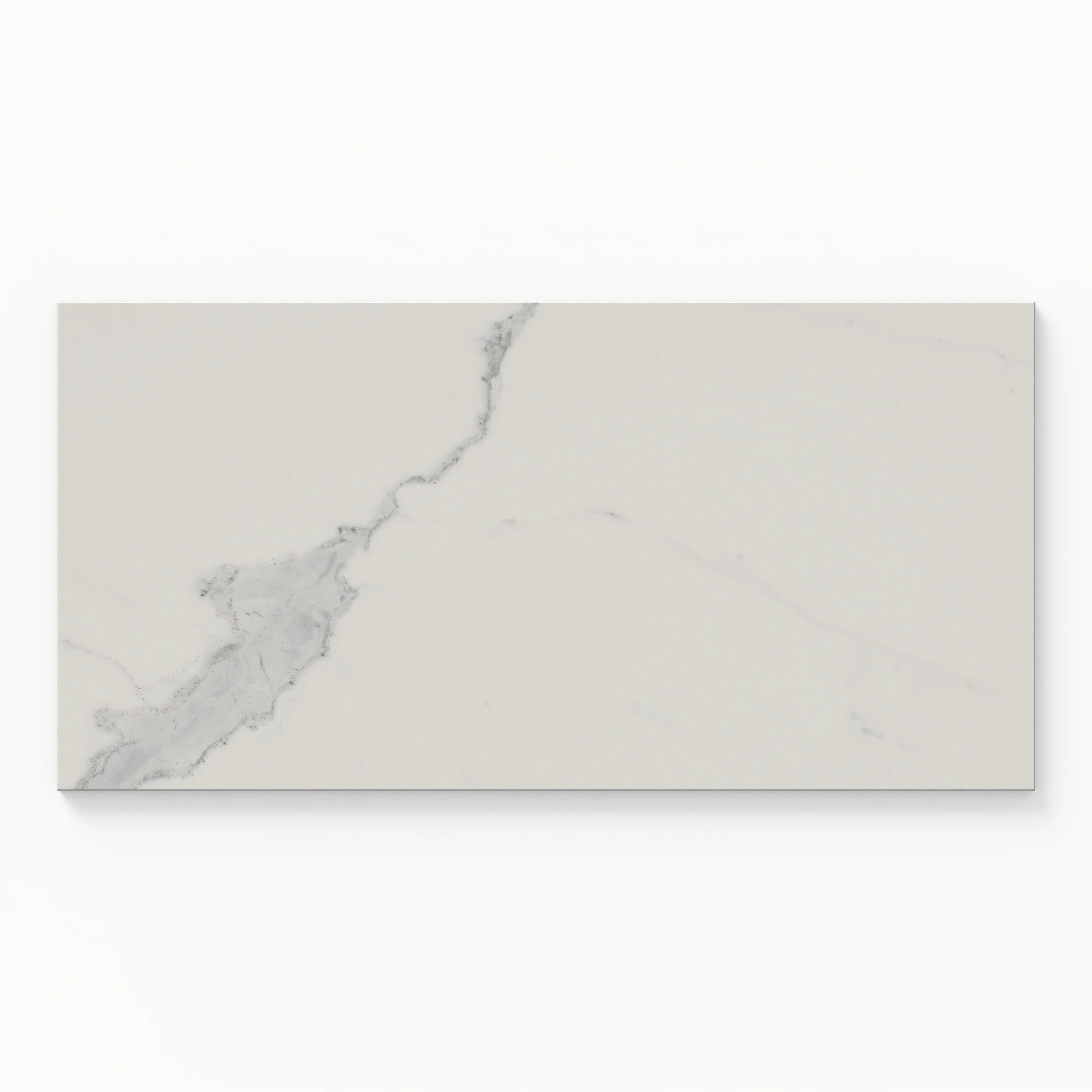 Leona 12 x 24 Matte Porcelain Tile in Calacatta - Image 3