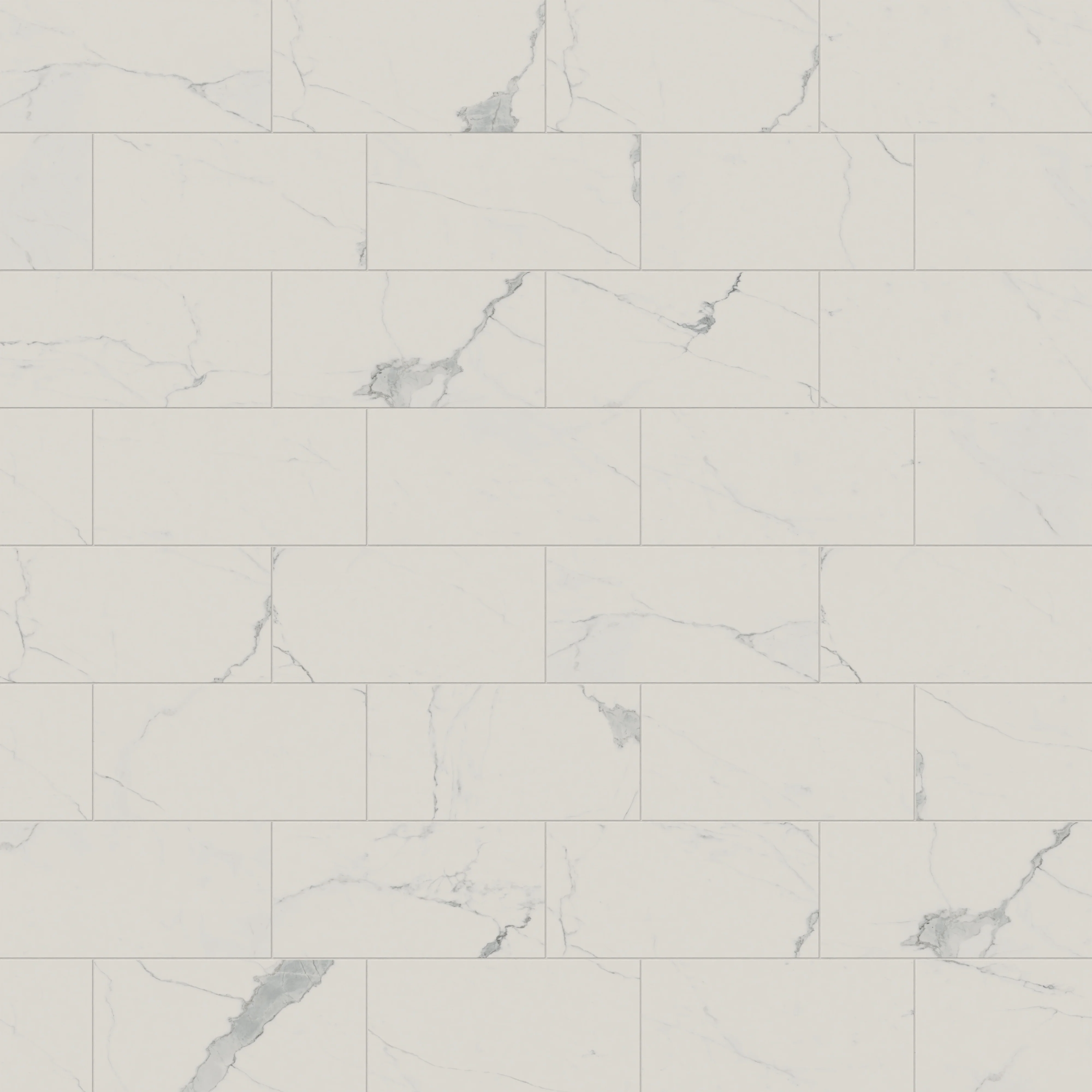 Leona 12 x 24 Matte Porcelain Tile in Calacatta - Image 9