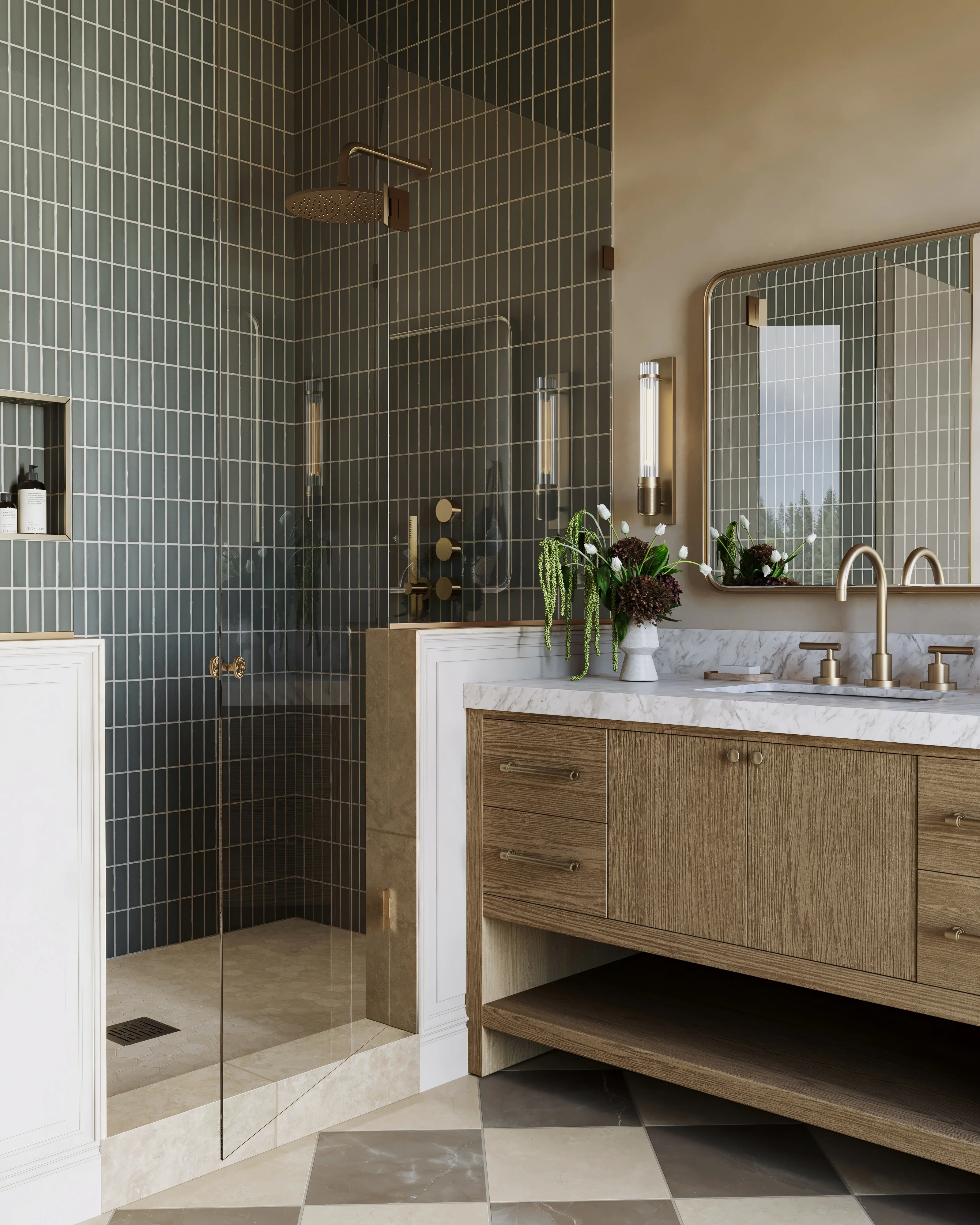 Leona 12 x 24 Matte Porcelain Tile in Marfil - Image 15