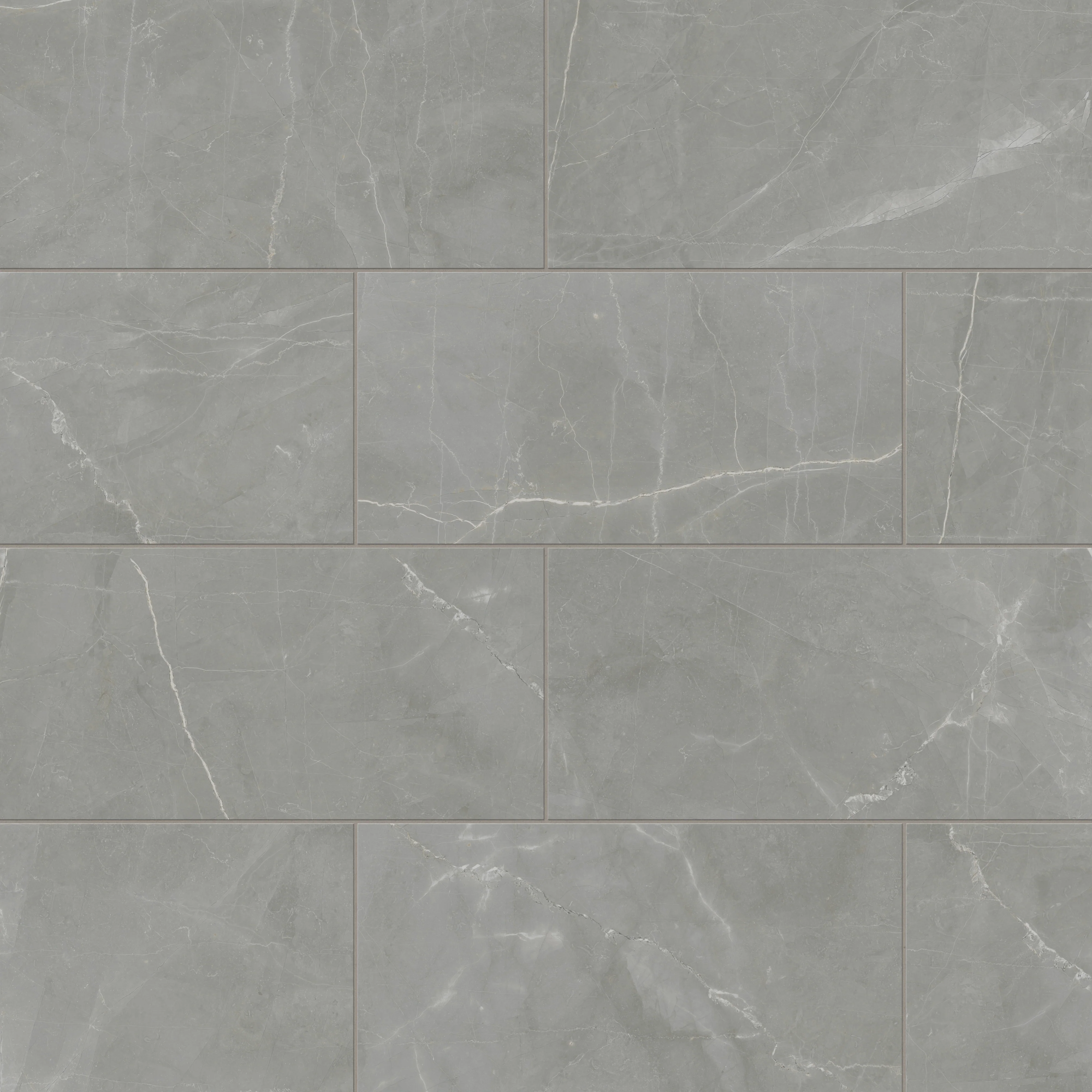 Leona 12 x 24 Polished Porcelain Tile in Amani Grey - Image 7