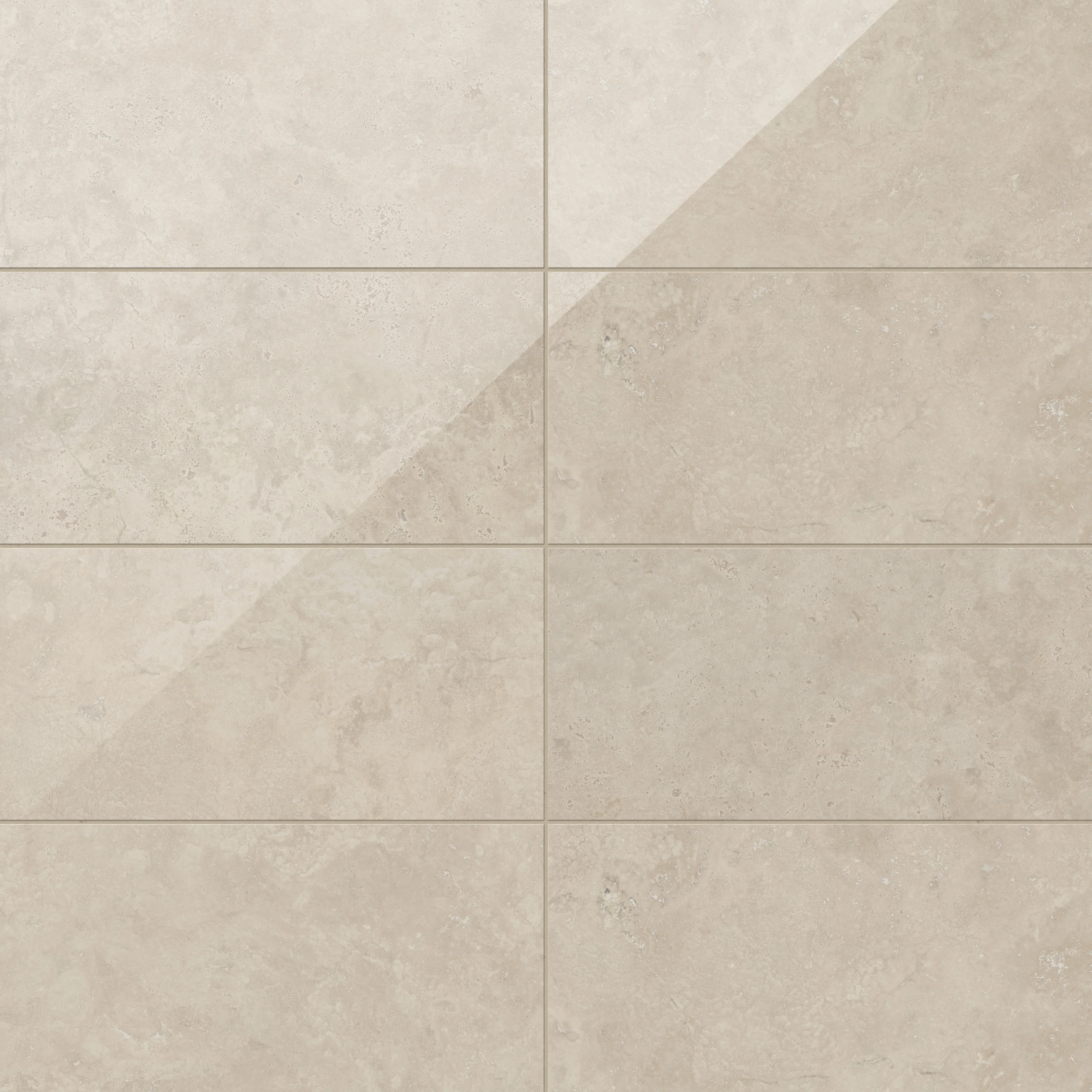 Leona 12 x 24 Polished Porcelain Tile in Marfil